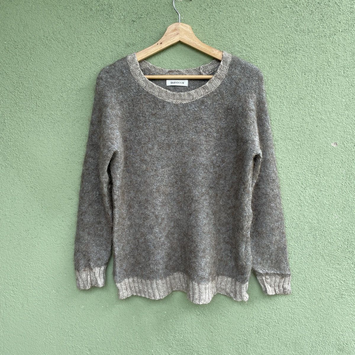 Aran Isles Knitwear Vintage BARNDOOR Mohair Knitwear Sweater Jumper! Size US M / EU 48-50 / 2 - 1 Thumbnail