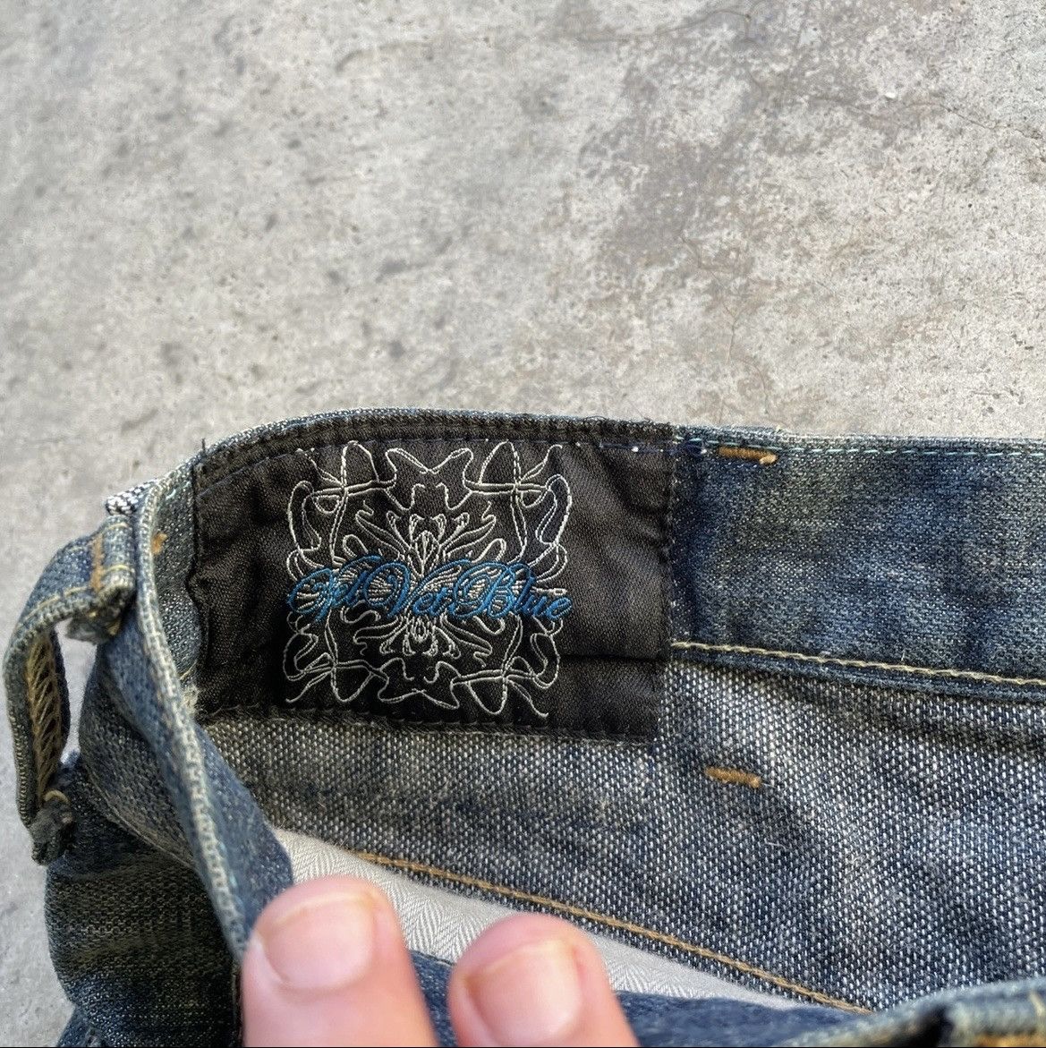 Japanese Brand Vintage Japanese brand FLARE Faded Denim Jeans Pants W32x33 Size US 32 / EU 48 - 8 Thumbnail