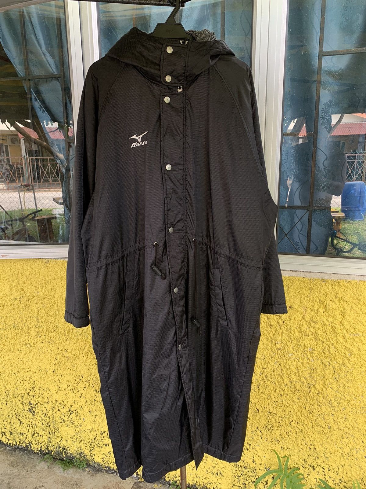 Japanese Brand Mizuno long jacket for winter season fleece inside Size US L / EU 52-54 / 3 - 22 Thumbnail