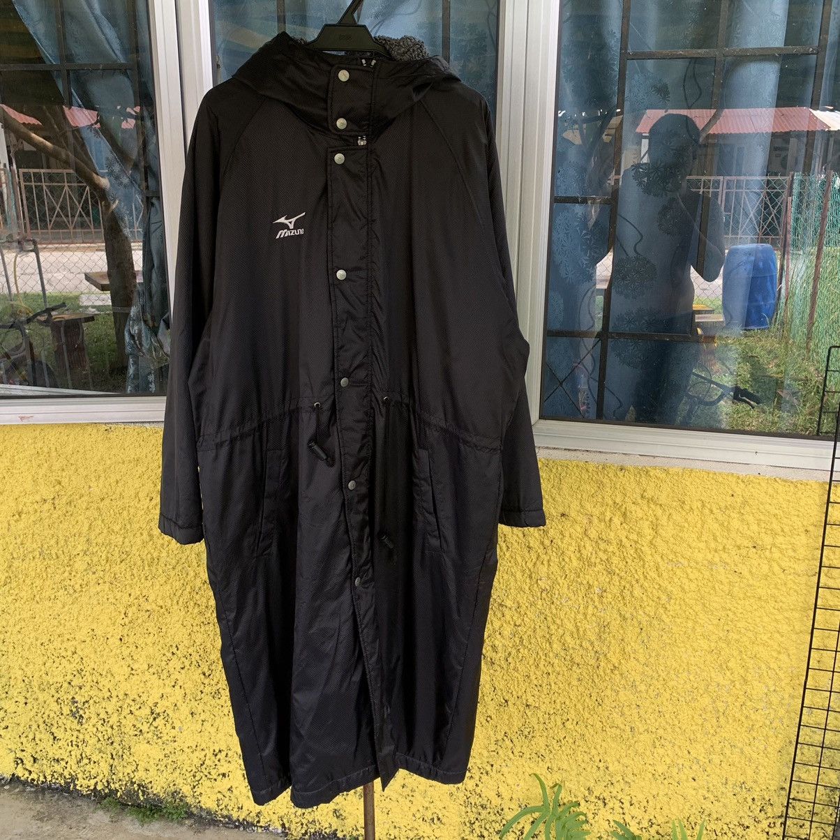 Japanese Brand Mizuno long jacket for winter season fleece inside Size US L / EU 52-54 / 3 - 20 Thumbnail
