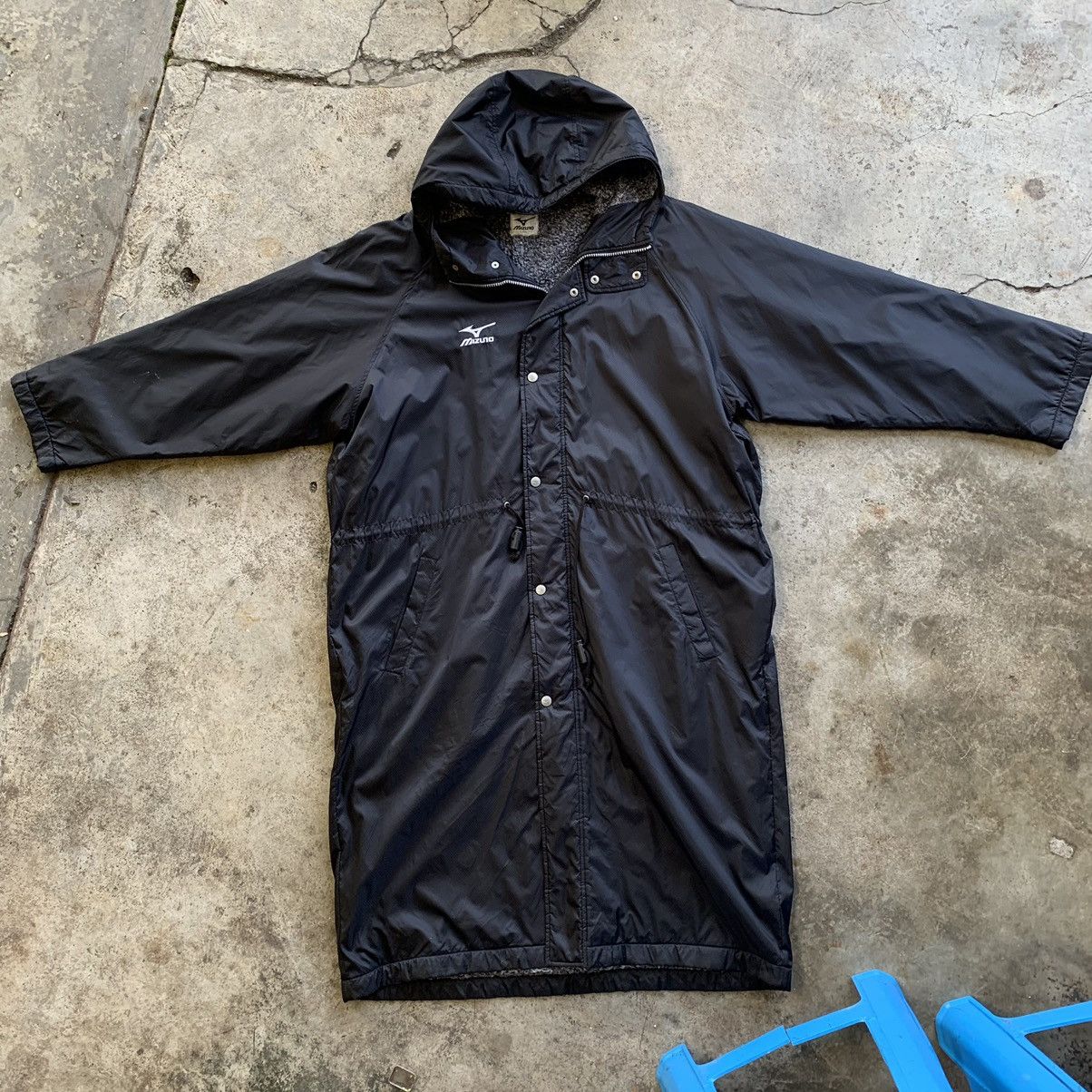 Japanese Brand Mizuno long jacket for winter season fleece inside Size US L / EU 52-54 / 3 - 2 Thumbnail