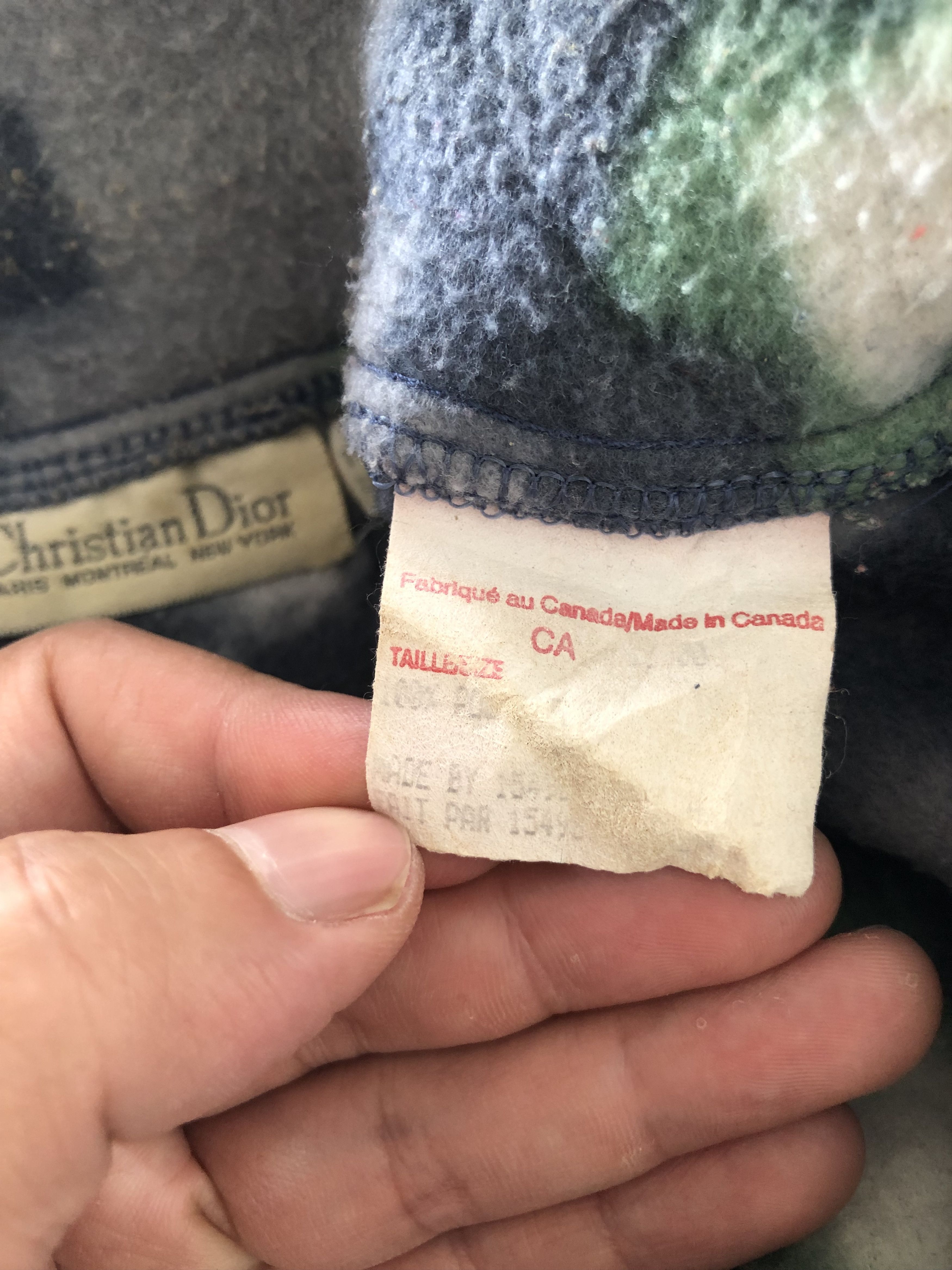 Dior RARE🔥80’S DIOR SPORT NAVAJO FLEECE JACKET MADE IN CANADA Size US L / EU 52-54 / 3 - 18 Thumbnail