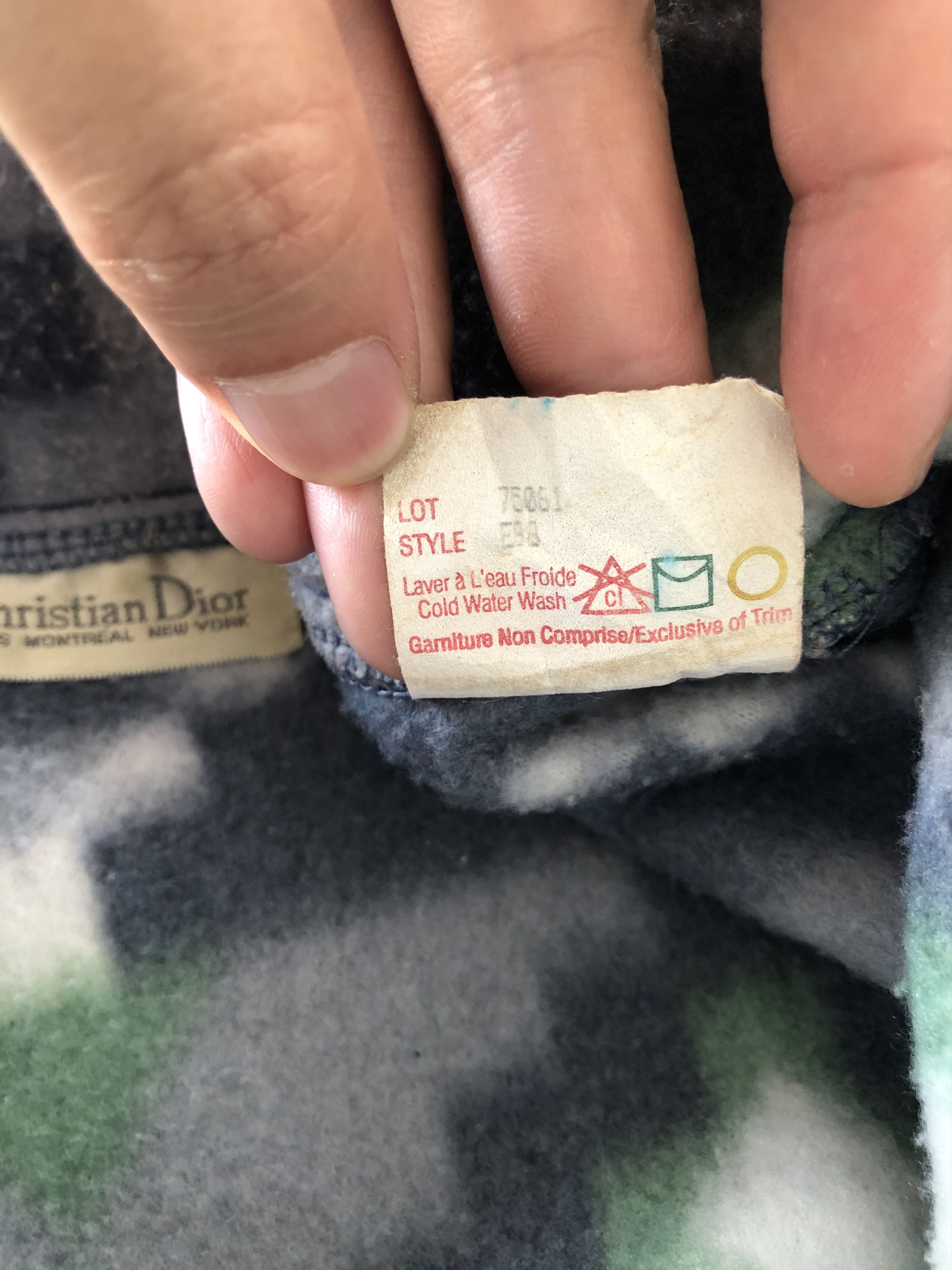 Dior RARE🔥80’S DIOR SPORT NAVAJO FLEECE JACKET MADE IN CANADA Size US L / EU 52-54 / 3 - 20 Thumbnail