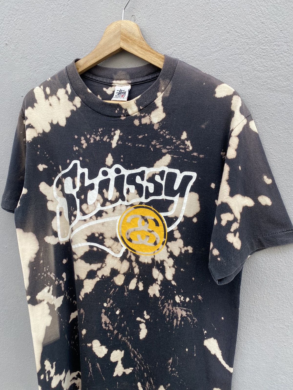 Stussy 💥RARE💥Vintage 90s STÜSSY Iconic “SS” Logo Tie Dye Tee Size US M / EU 48-50 / 2 - 2 Thumbnail