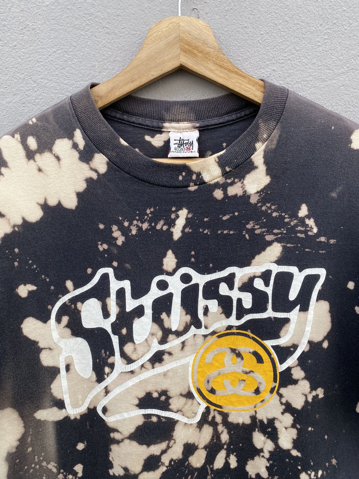 Stussy 💥RARE💥Vintage 90s STÜSSY Iconic “SS” Logo Tie Dye Tee Size US M / EU 48-50 / 2 - 10 Thumbnail