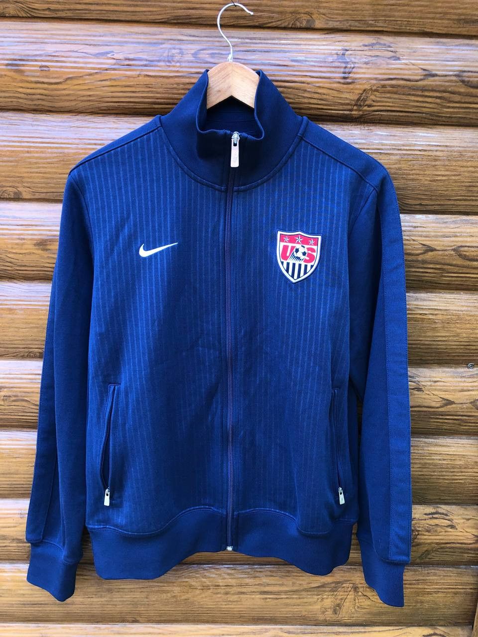 Nike USA Nike Soccer Football Track Jacket Size US M / EU 48-50 / 2 - 1 Thumbnail