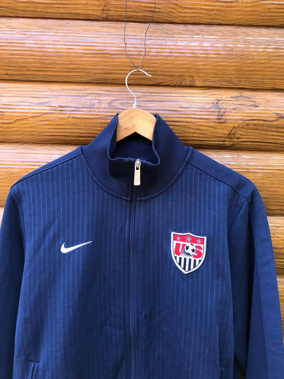 Nike USA Nike Soccer Football Track Jacket Size US M / EU 48-50 / 2 - 3 Thumbnail