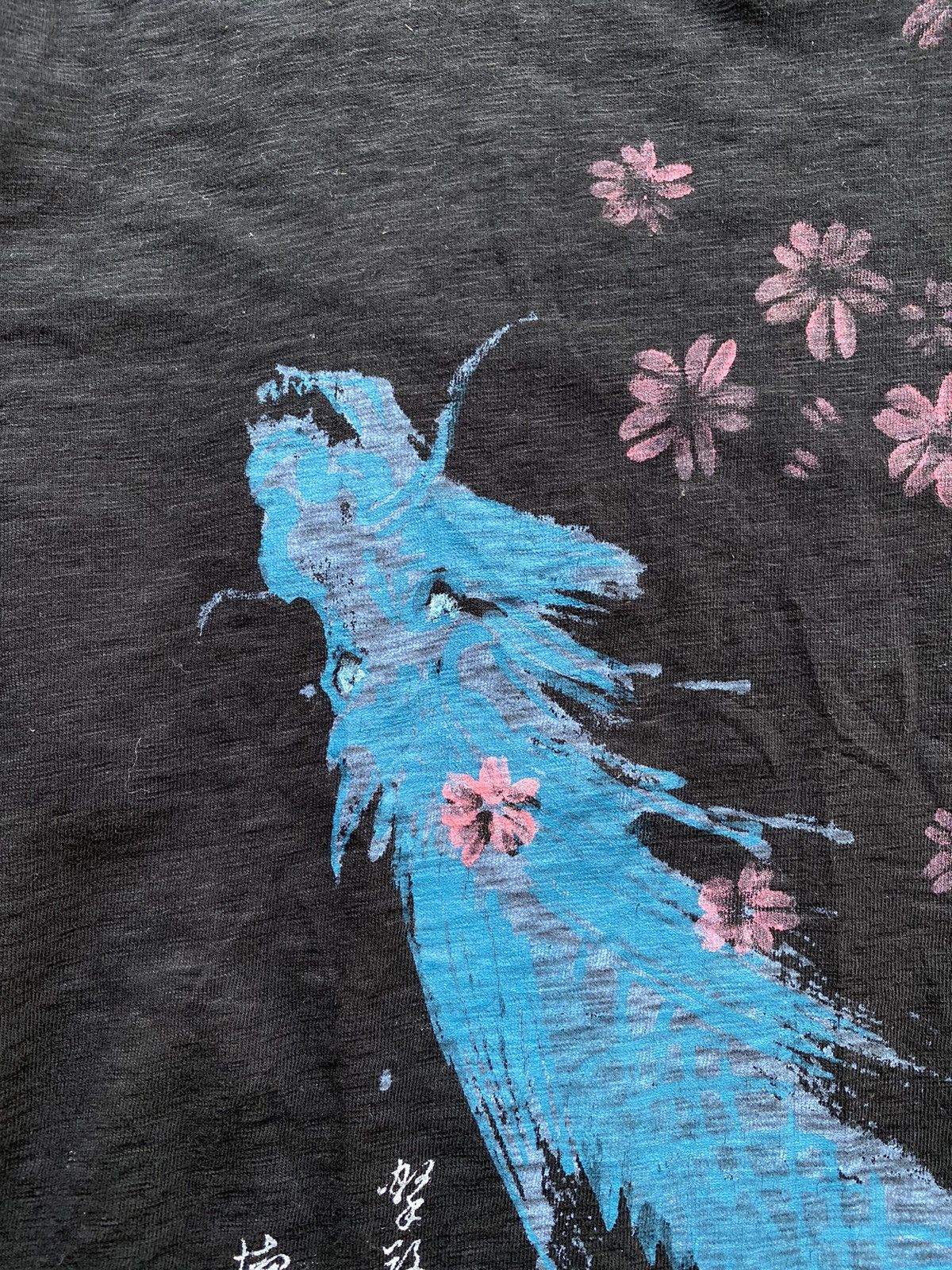 Japanese Brand RARE💥Japanese Classic Motive to Floral/Dragon Hand Painted Size US M / EU 48-50 / 2 - 15 Thumbnail