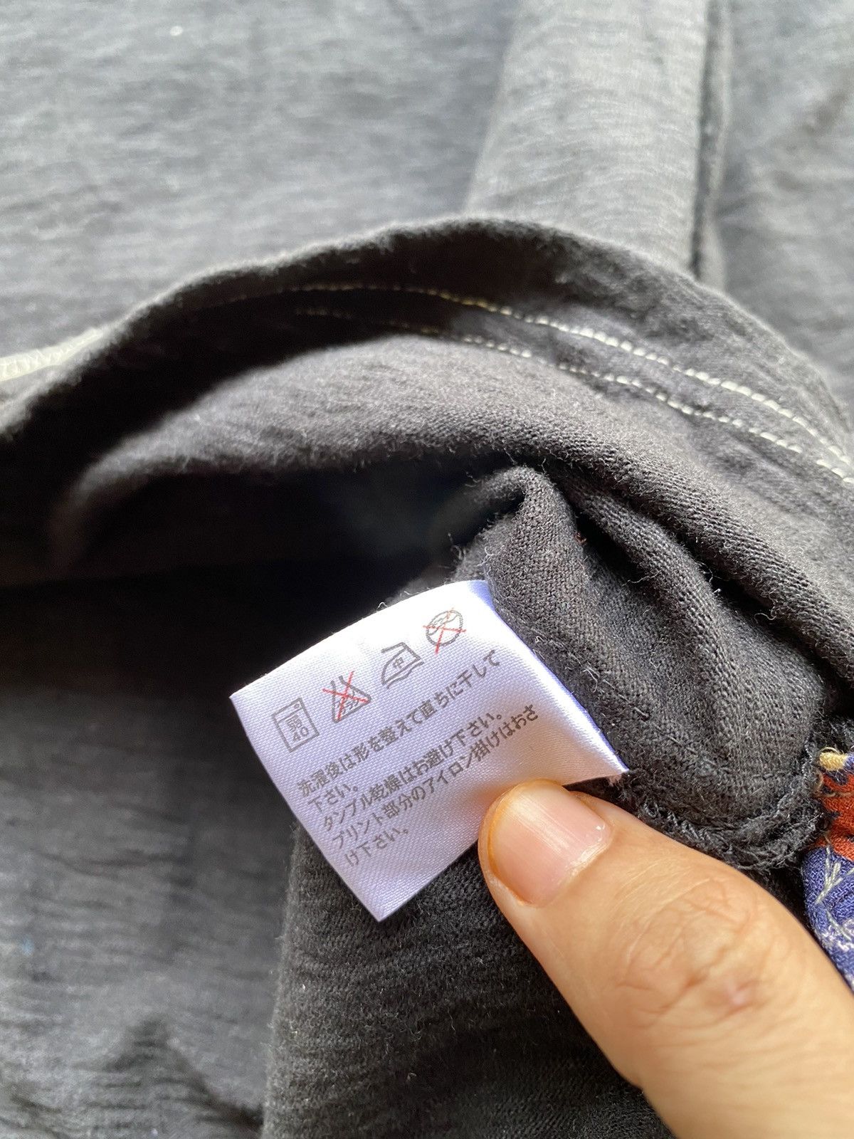 Japanese Brand RARE💥Japanese Classic Motive to Floral/Dragon Hand Painted Size US M / EU 48-50 / 2 - 11 Thumbnail