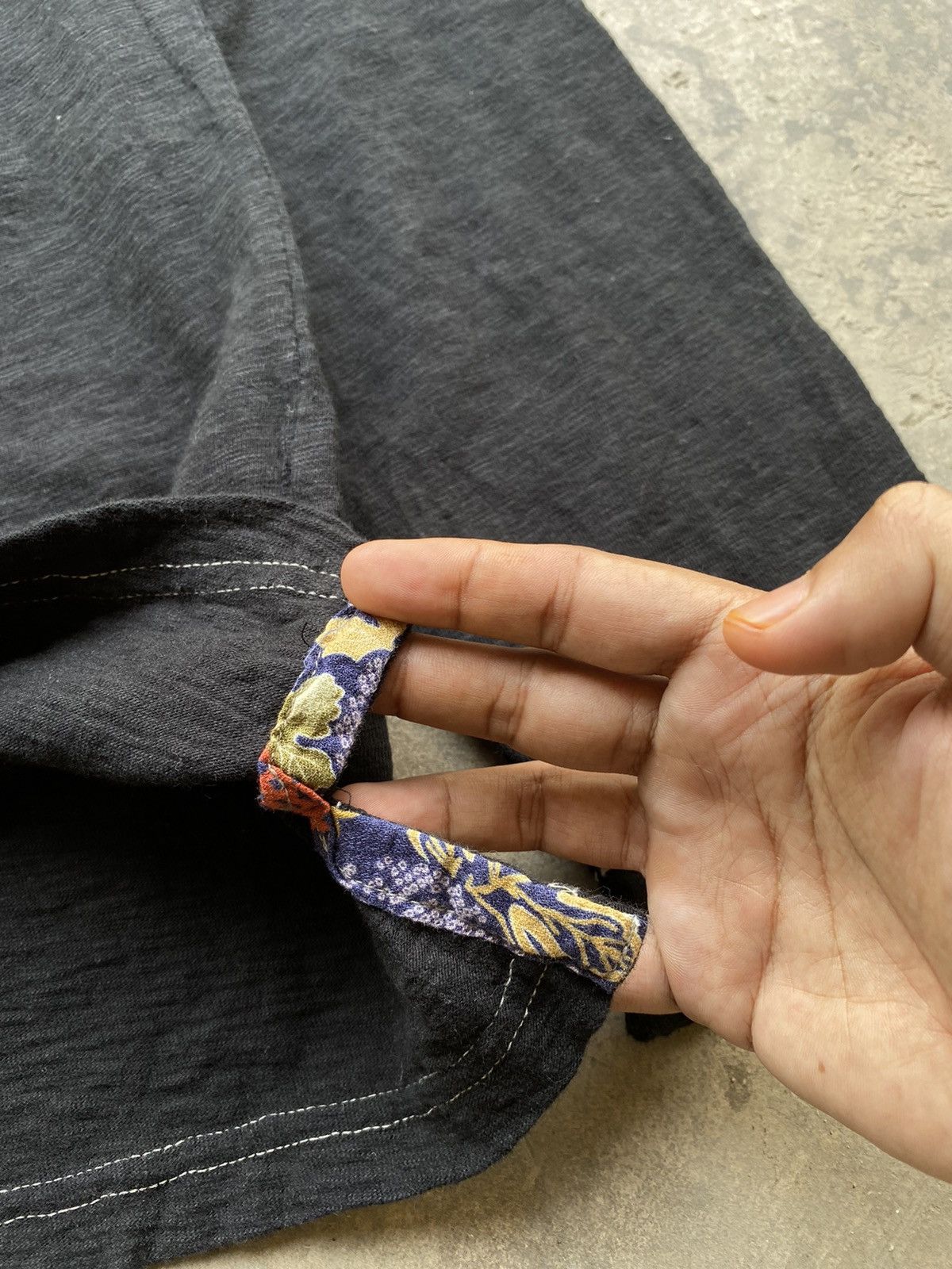 Japanese Brand RARE💥Japanese Classic Motive to Floral/Dragon Hand Painted Size US M / EU 48-50 / 2 - 9 Thumbnail