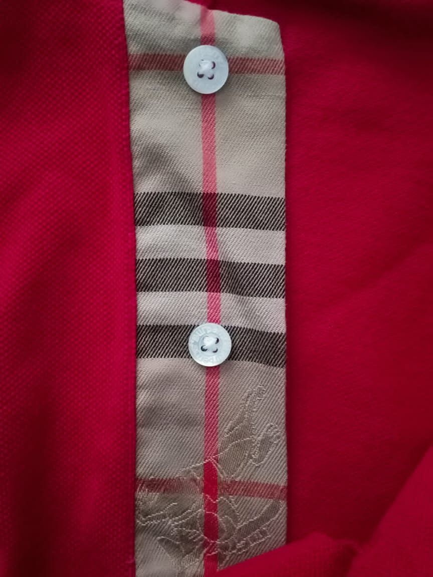 Burberry × Japanese Brand × Vintage Burberry Nova Check Long Sleeve Polo Shirt Size US M / EU 48-50 / 2 - 4 Thumbnail