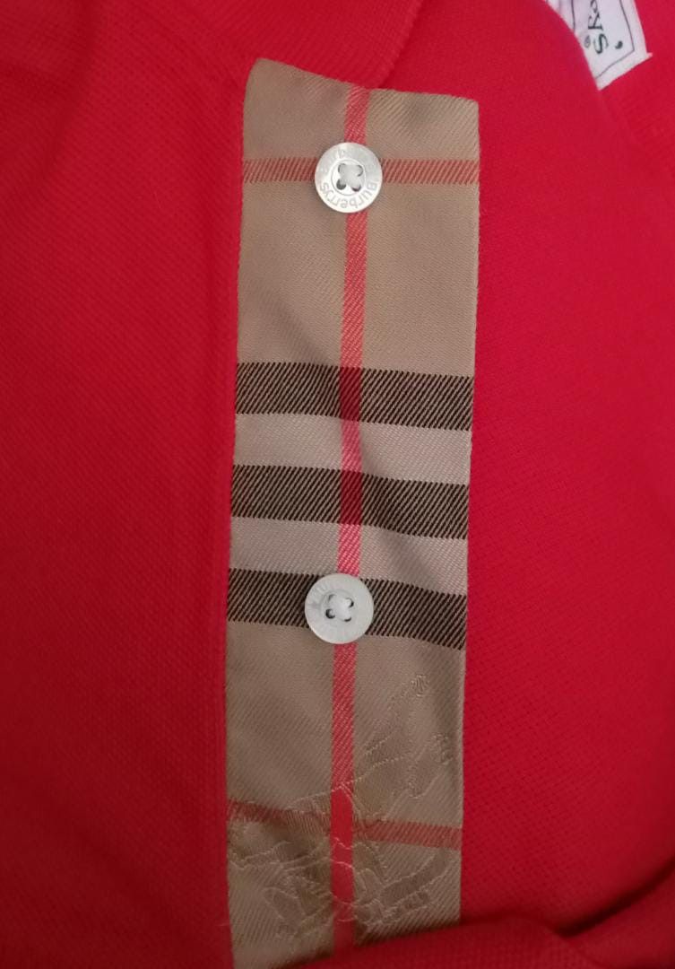Burberry × Japanese Brand × Vintage Burberry Nova Check Long Sleeve Polo Shirt Size US M / EU 48-50 / 2 - 3 Thumbnail