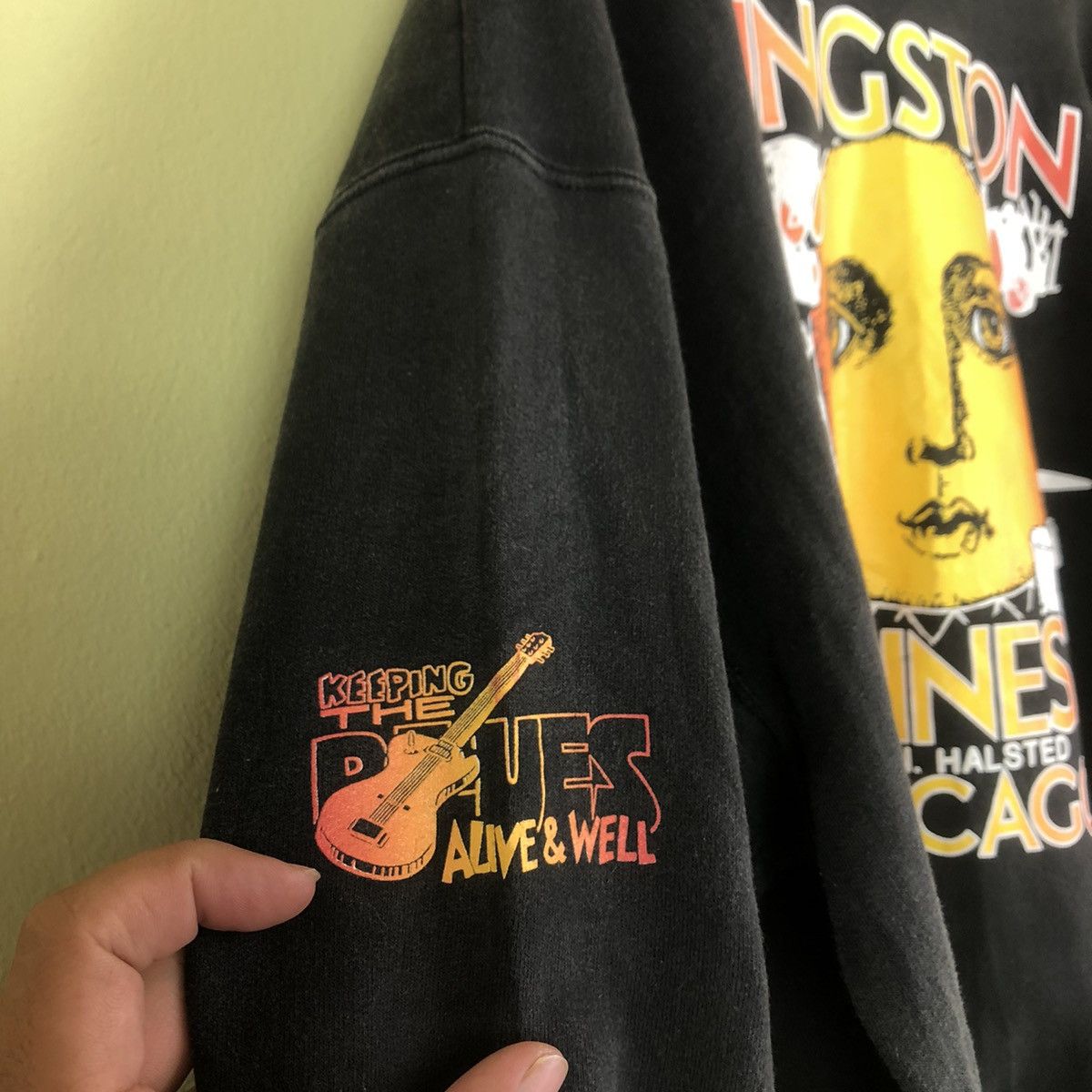 Band Tees ❌LAST DROP BEFORE GONE❌Kingston Mines Chicago Big Logo Size US XL / EU 56 / 4 - 7 Thumbnail