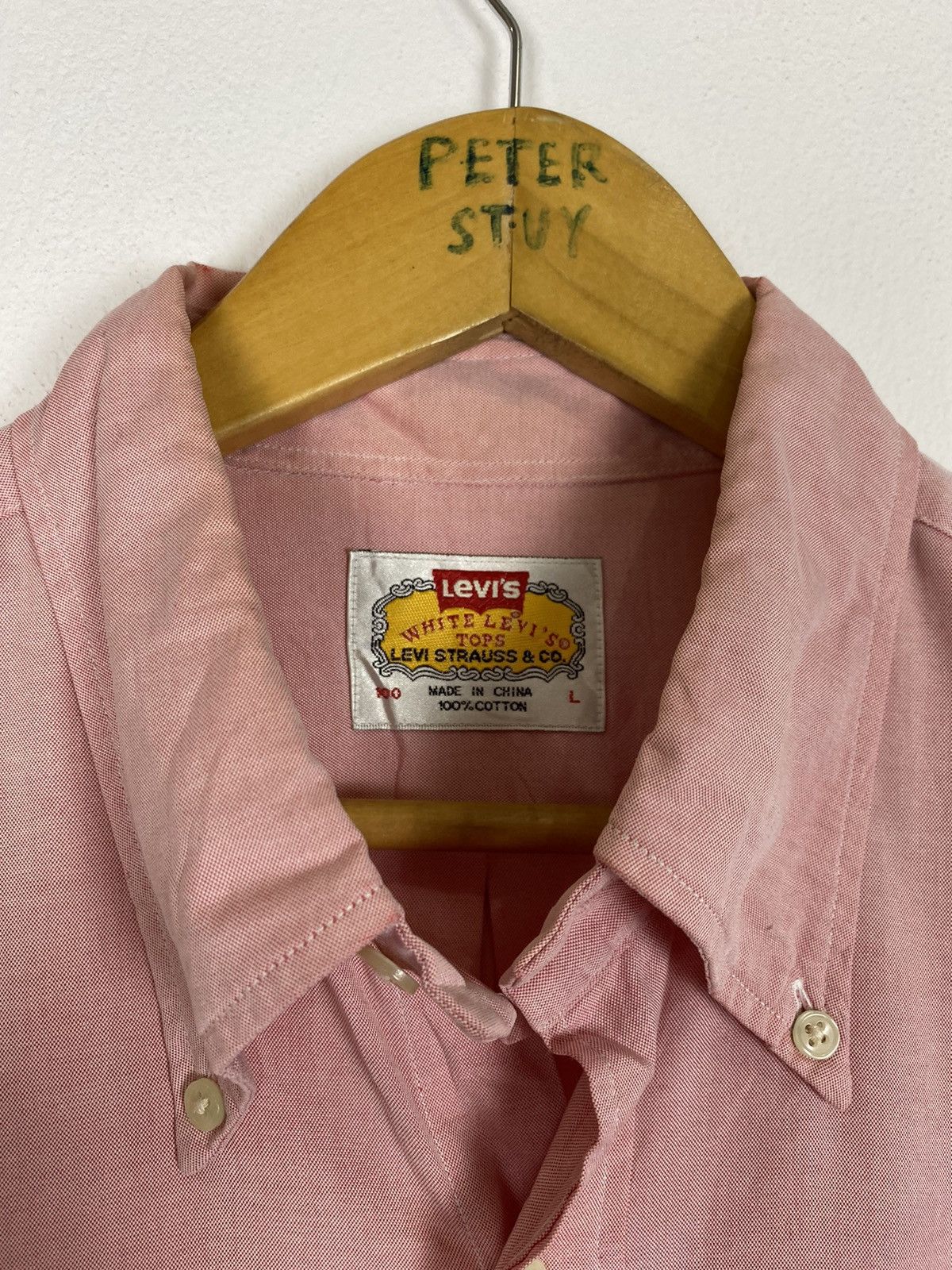 Levi's × Levi's Made & Crafted × Levi's Vintage Clothing Levis Polo Button Style Size US L / EU 52-54 / 3 - 5 Thumbnail