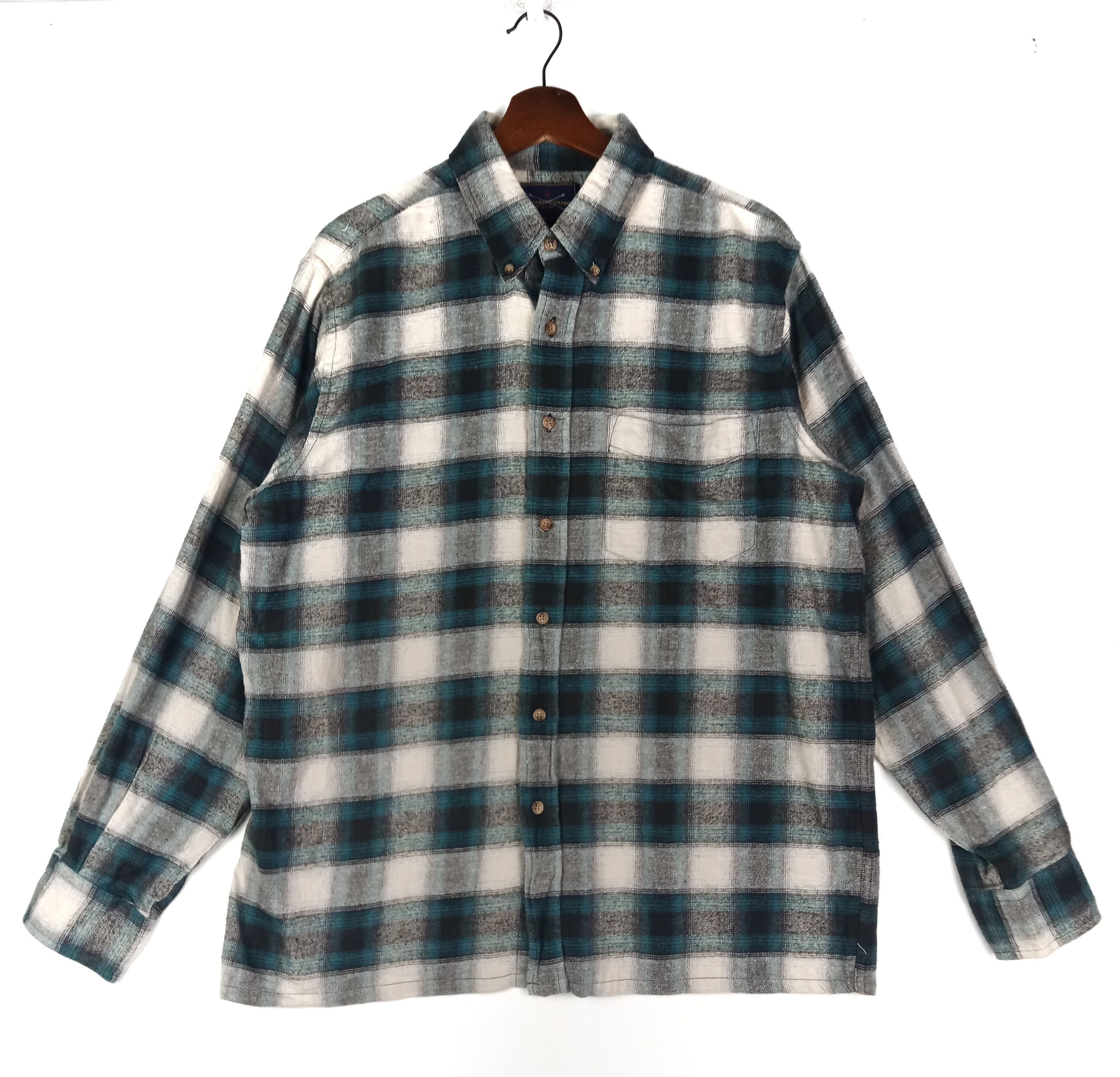 Arrow × Flannel × Vintage The Arrow Company Est 1851 Checked Vintage Flannel Size US L / EU 52-54 / 3 - 1 Thumbnail