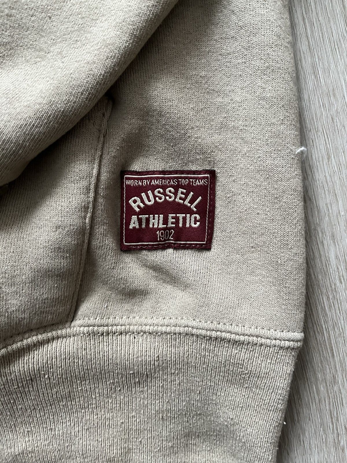 Russell Athletic Vintage Russell Athletic Hoodie Size US L / EU 52-54 / 3 - 3 Thumbnail