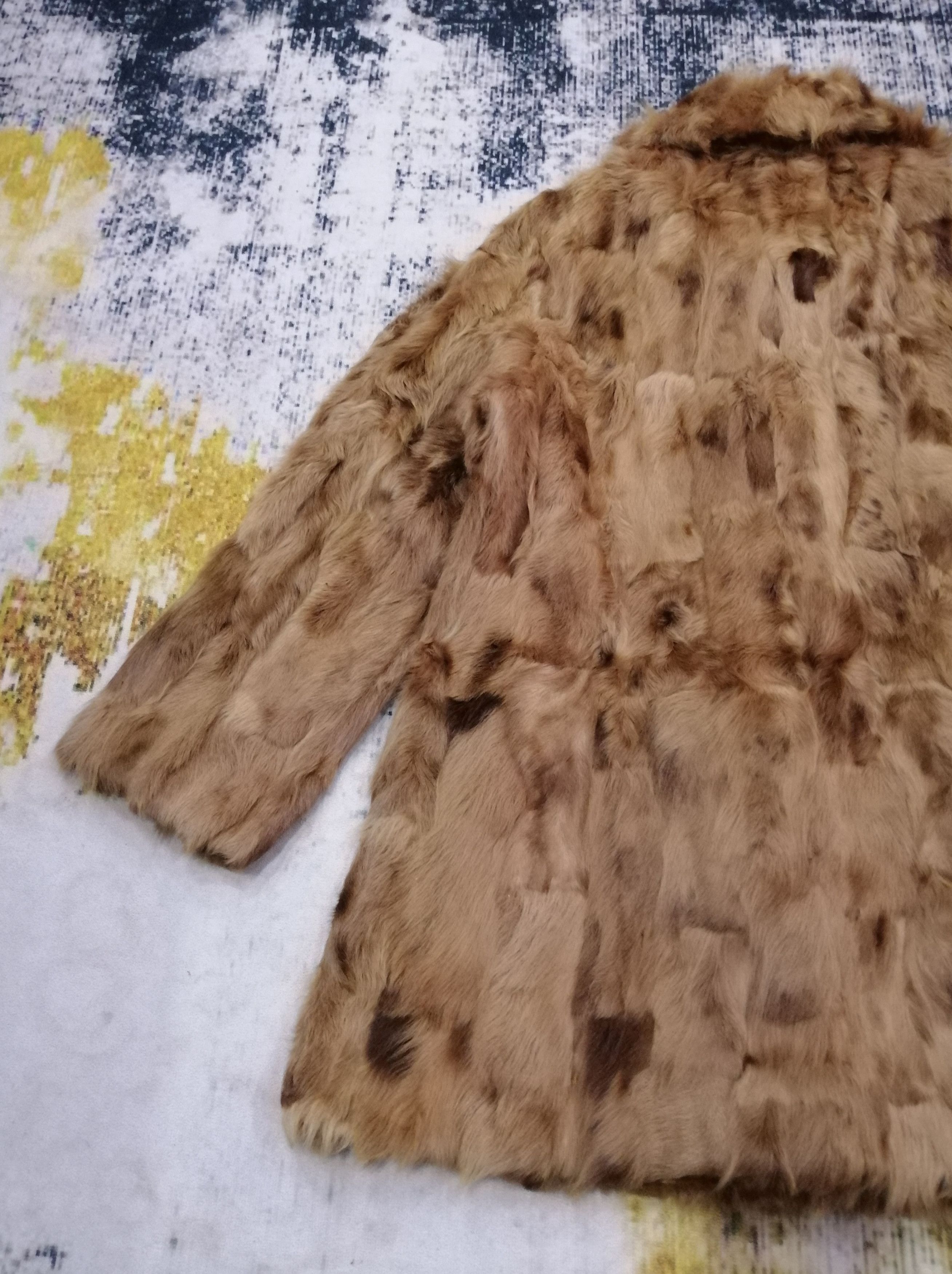 Designer × Fashion Victim × Vintage Winter Session Fashion Faux Fur Coat Jacket For Women Size L / US 10 / IT 46 - 10 Thumbnail