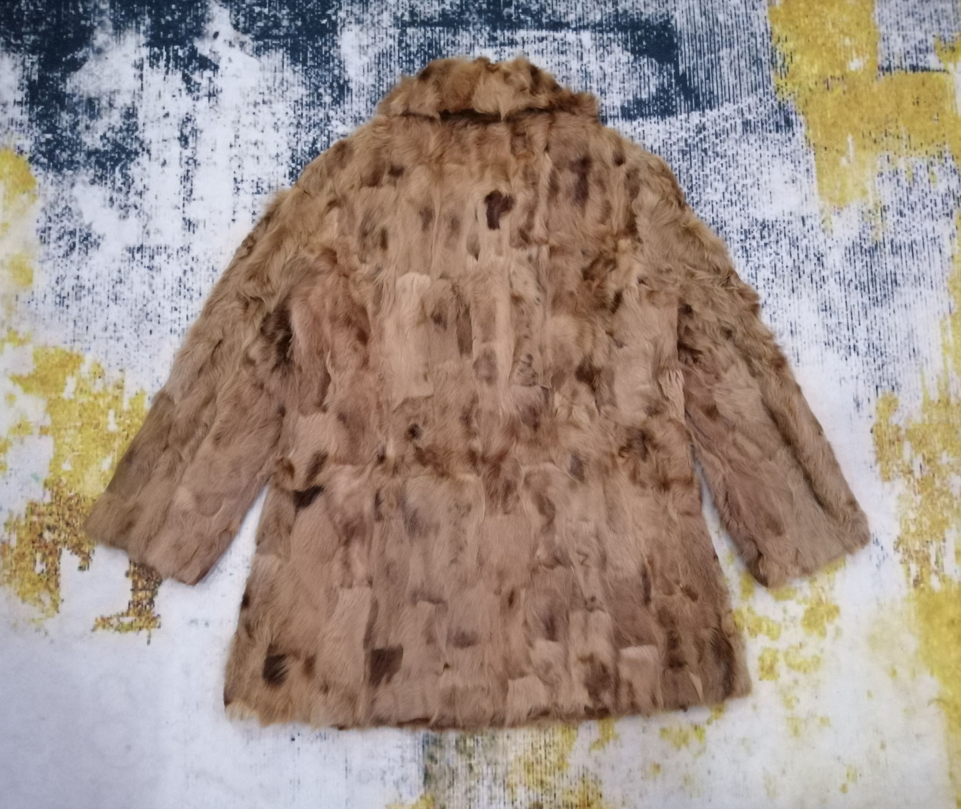 Designer × Fashion Victim × Vintage Winter Session Fashion Faux Fur Coat Jacket For Women Size L / US 10 / IT 46 - 8 Thumbnail