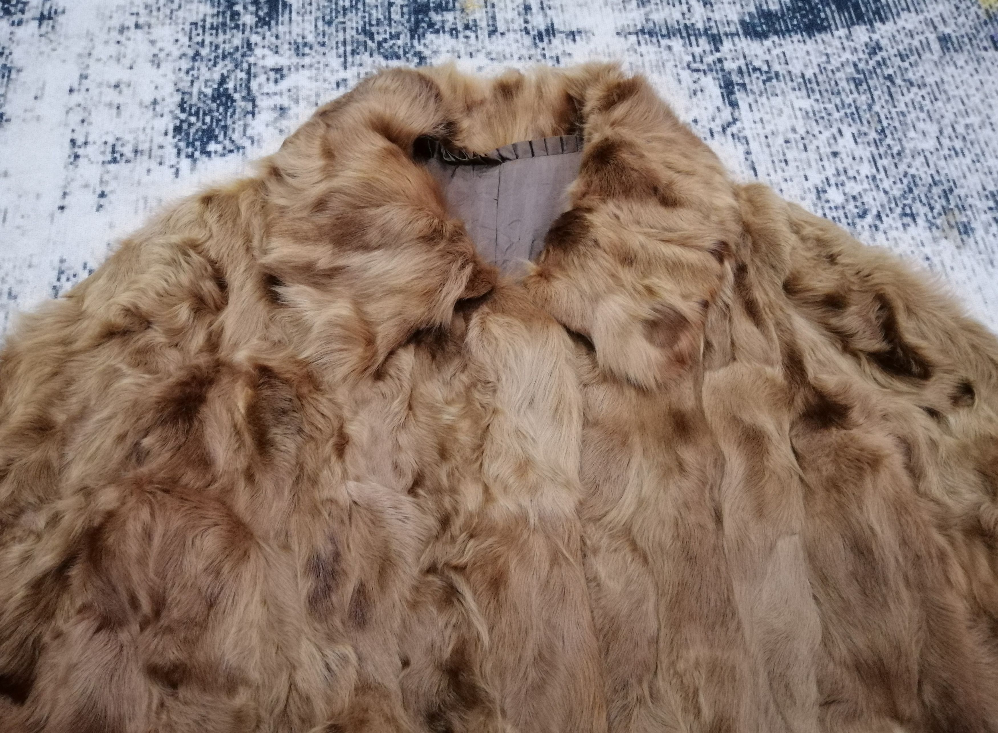 Designer × Fashion Victim × Vintage Winter Session Fashion Faux Fur Coat Jacket For Women Size L / US 10 / IT 46 - 6 Thumbnail