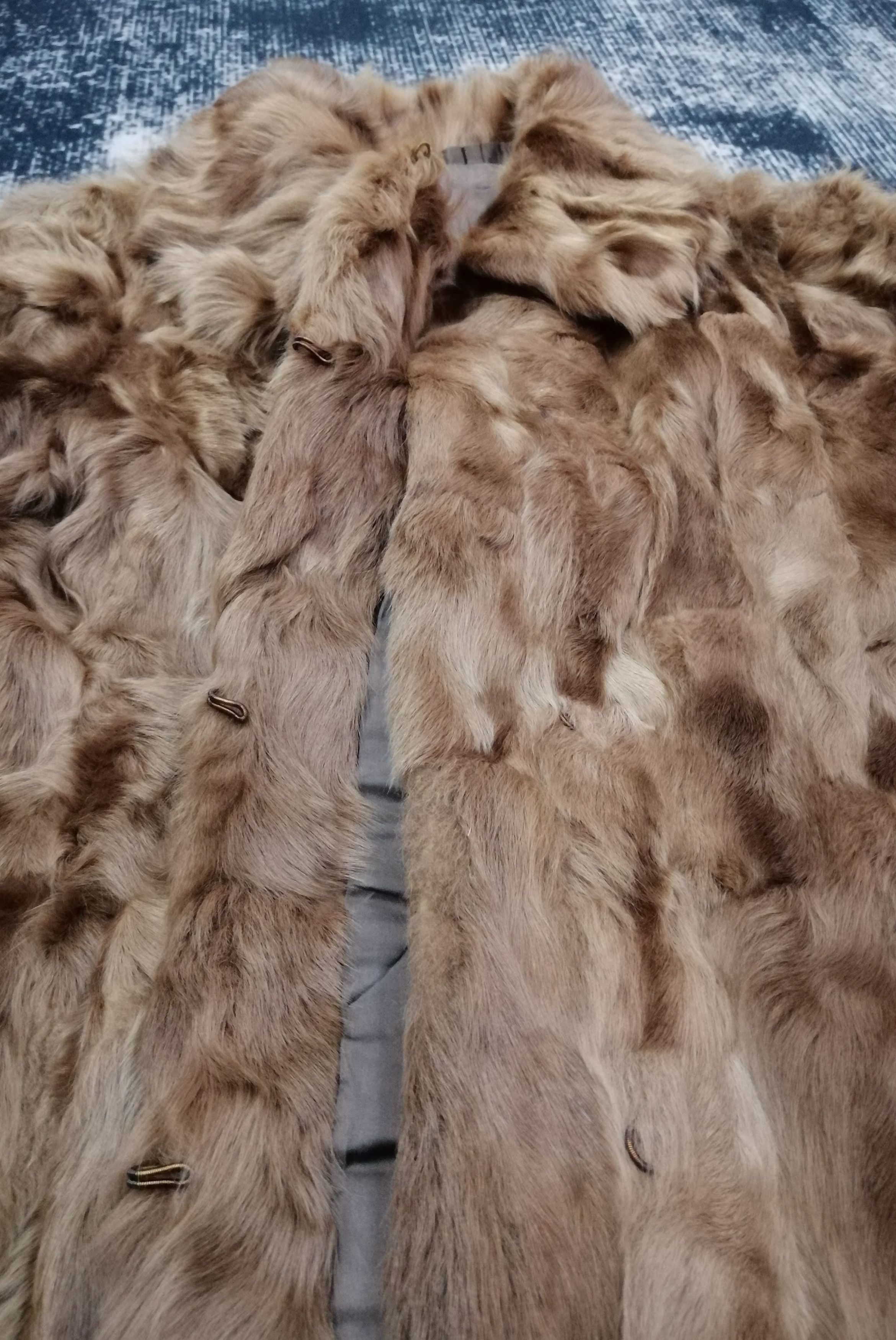 Designer × Fashion Victim × Vintage Winter Session Fashion Faux Fur Coat Jacket For Women Size L / US 10 / IT 46 - 12 Thumbnail