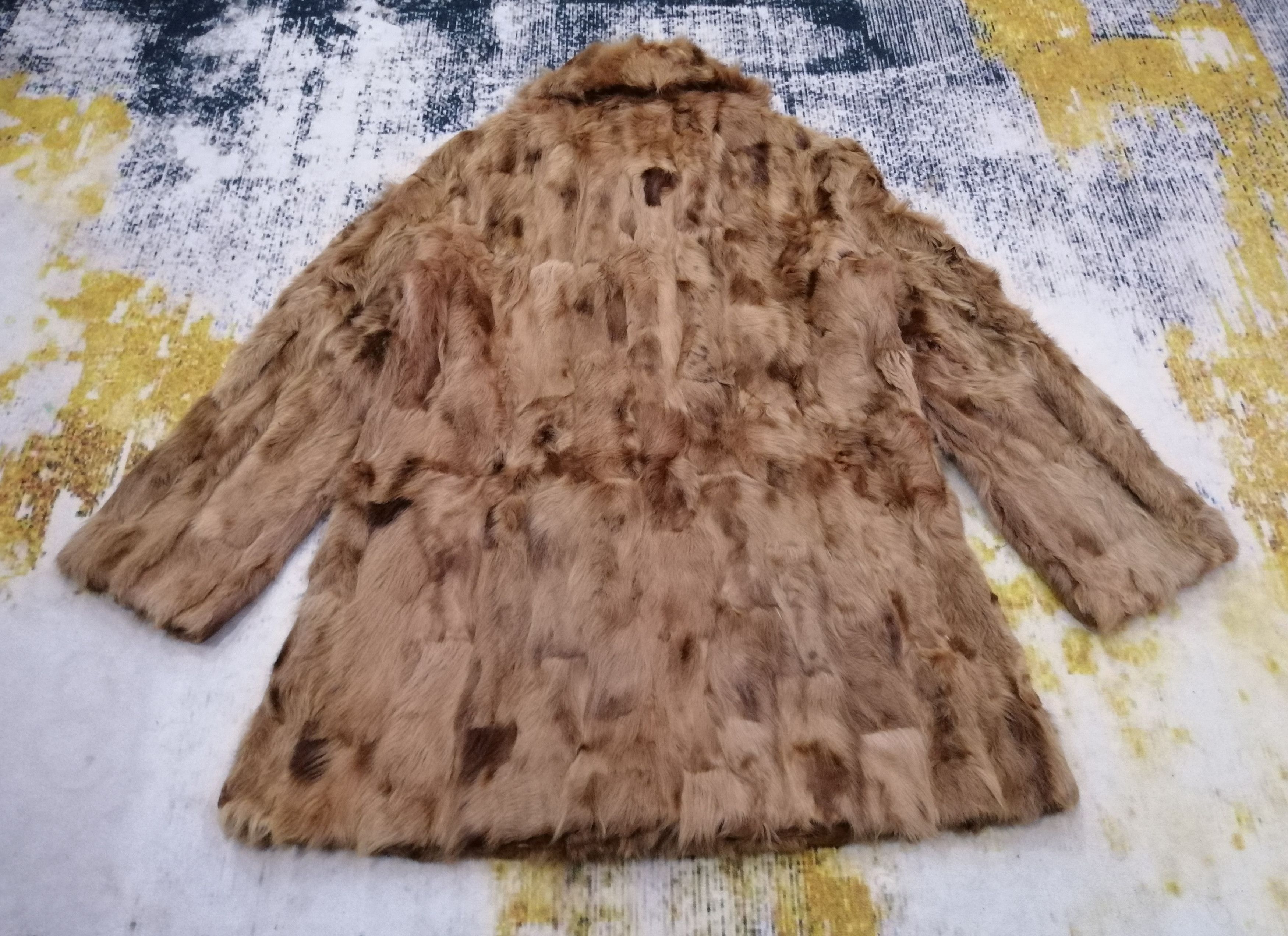 Designer × Fashion Victim × Vintage Winter Session Fashion Faux Fur Coat Jacket For Women Size L / US 10 / IT 46 - 9 Thumbnail