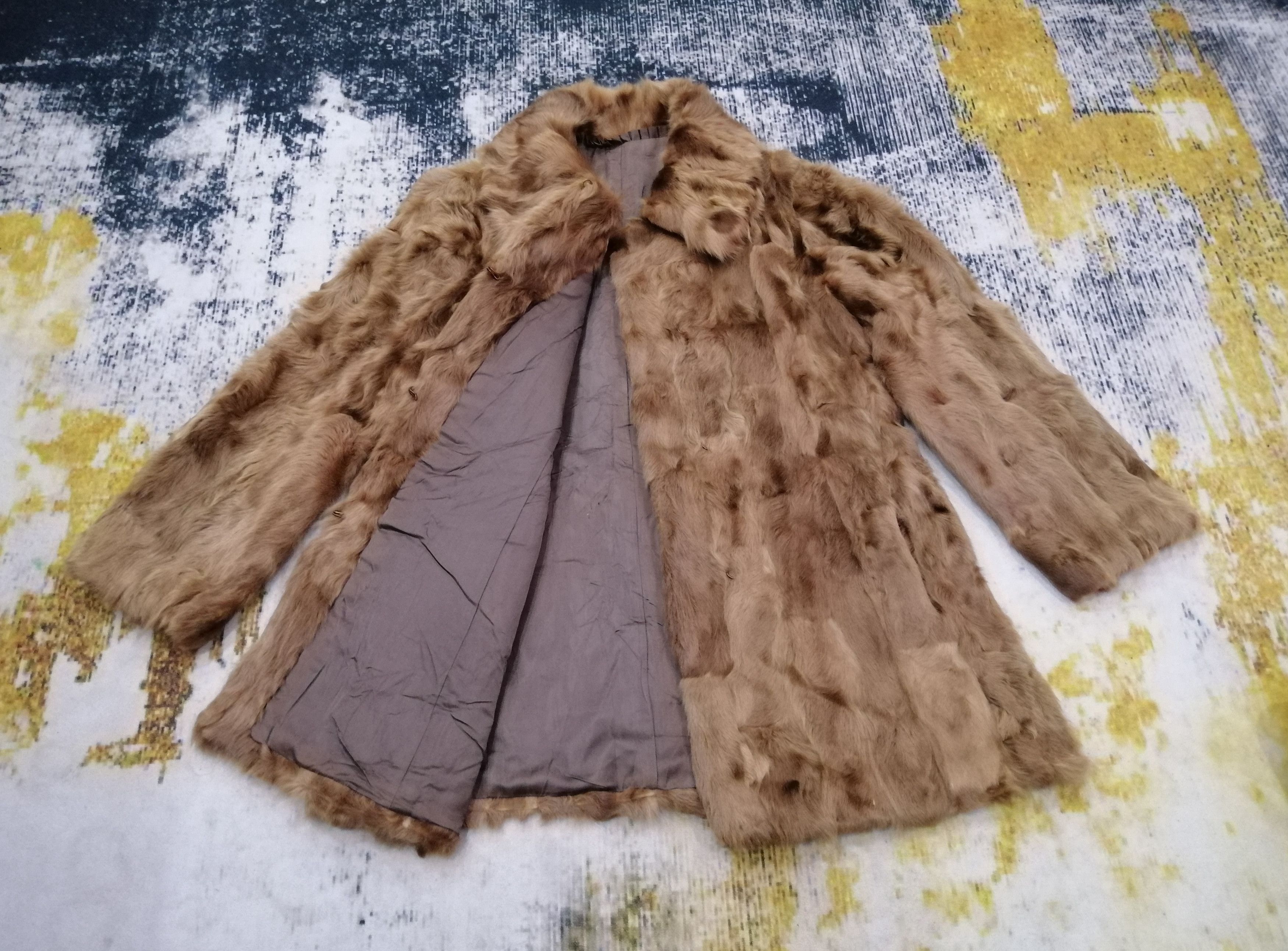 Designer × Fashion Victim × Vintage Winter Session Fashion Faux Fur Coat Jacket For Women Size L / US 10 / IT 46 - 13 Thumbnail