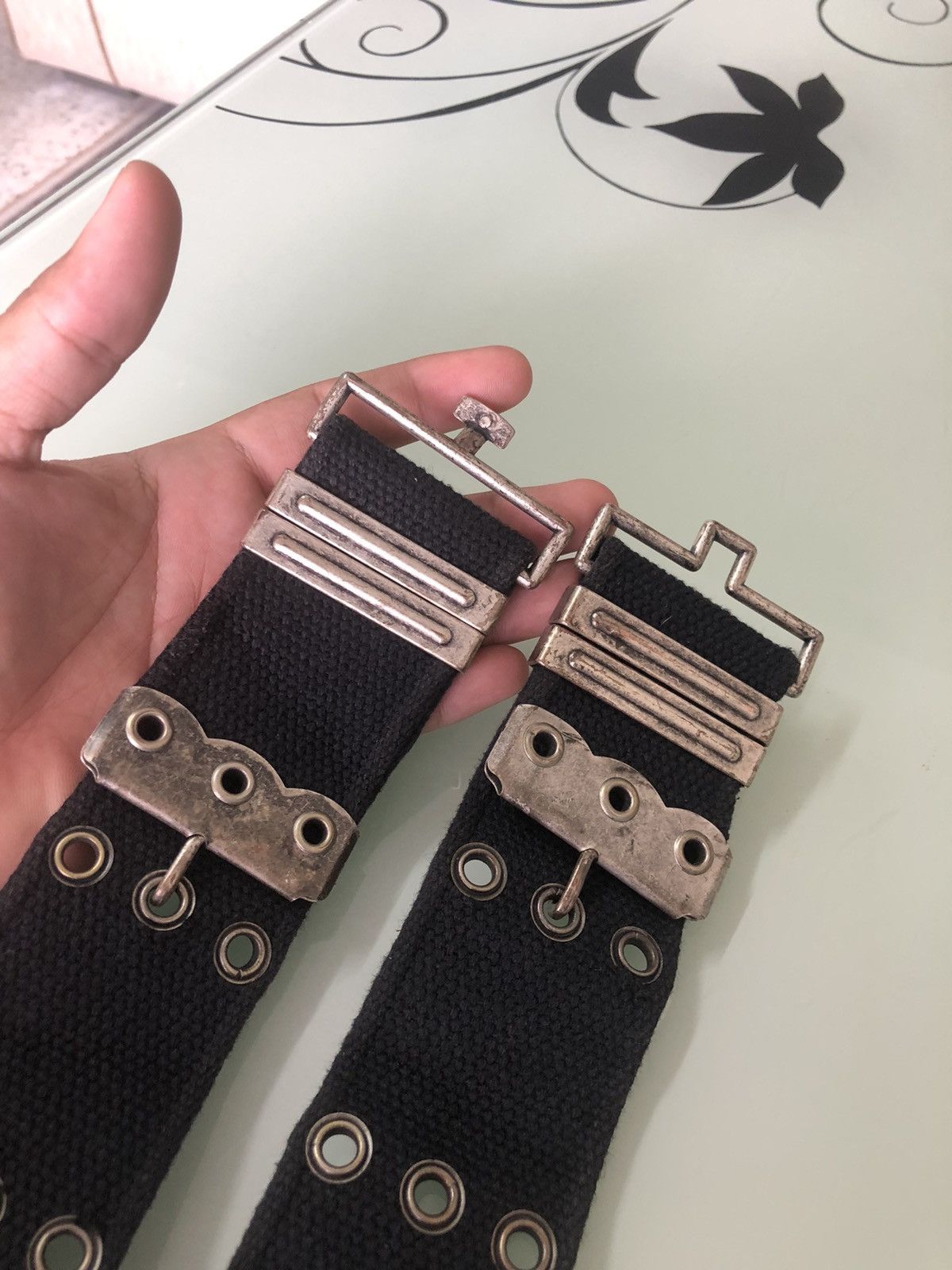 Miss Sixty Rare Miss Sixty Bondage Military Style Belts If Six Was Nine Size ONE SIZE - 12 Thumbnail