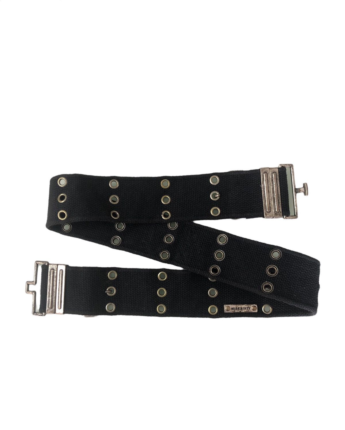 Miss Sixty Rare Miss Sixty Bondage Military Style Belts If Six Was Nine Size ONE SIZE - 3 Thumbnail