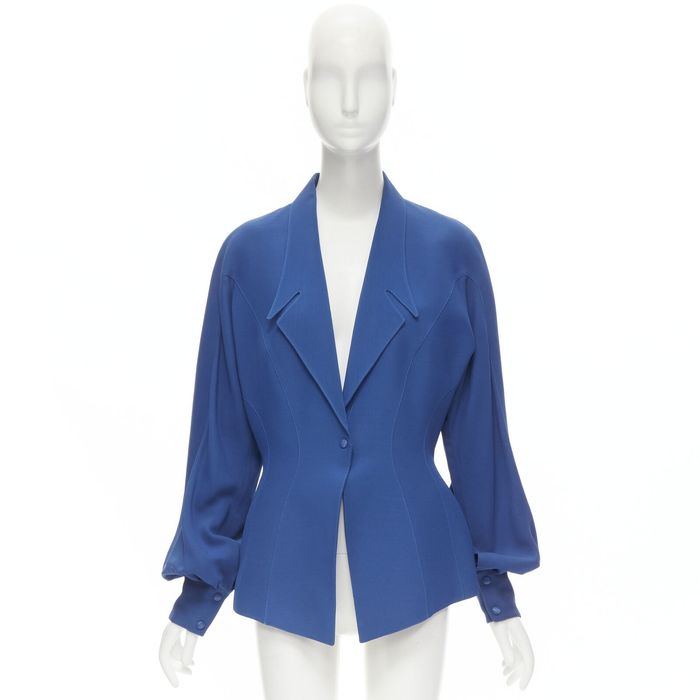 Mugler x H&M Corset-Style Wool Jacket Blazer XL XXL