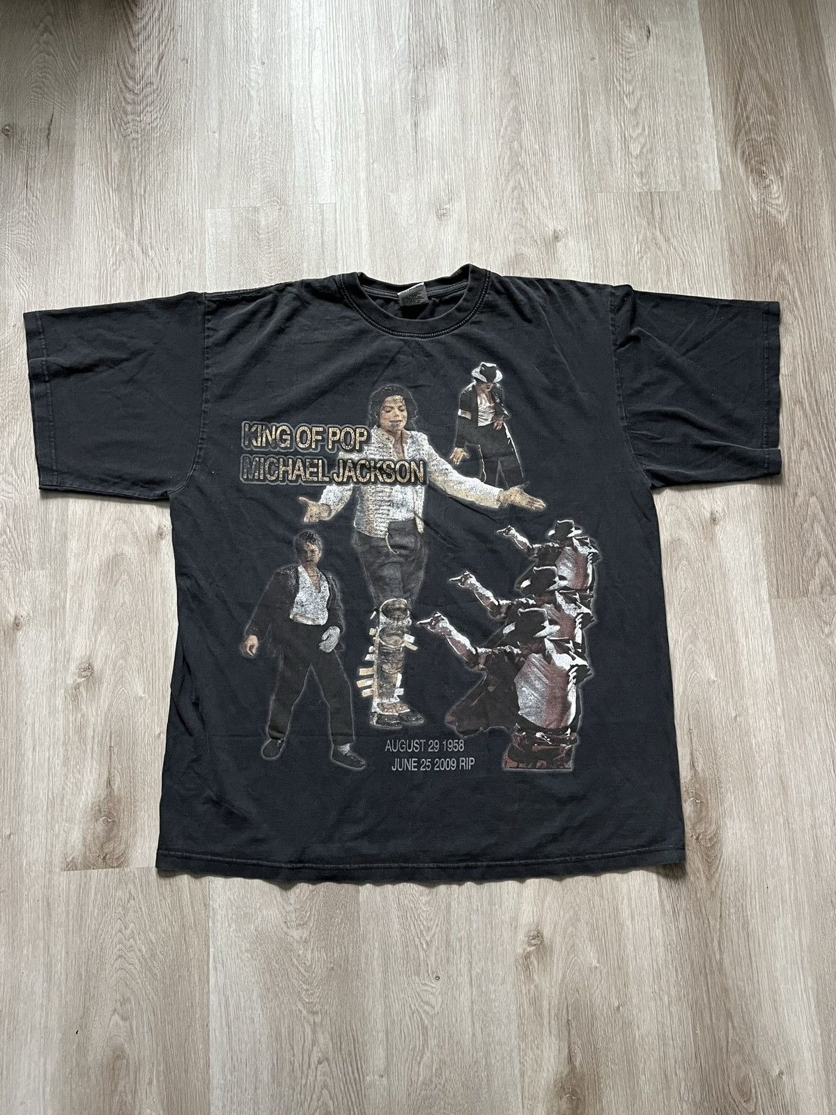 Vintage 2009 Michael Jackson Tribute Shirt Size US XXL / EU 58 / 5 - 1 Thumbnail