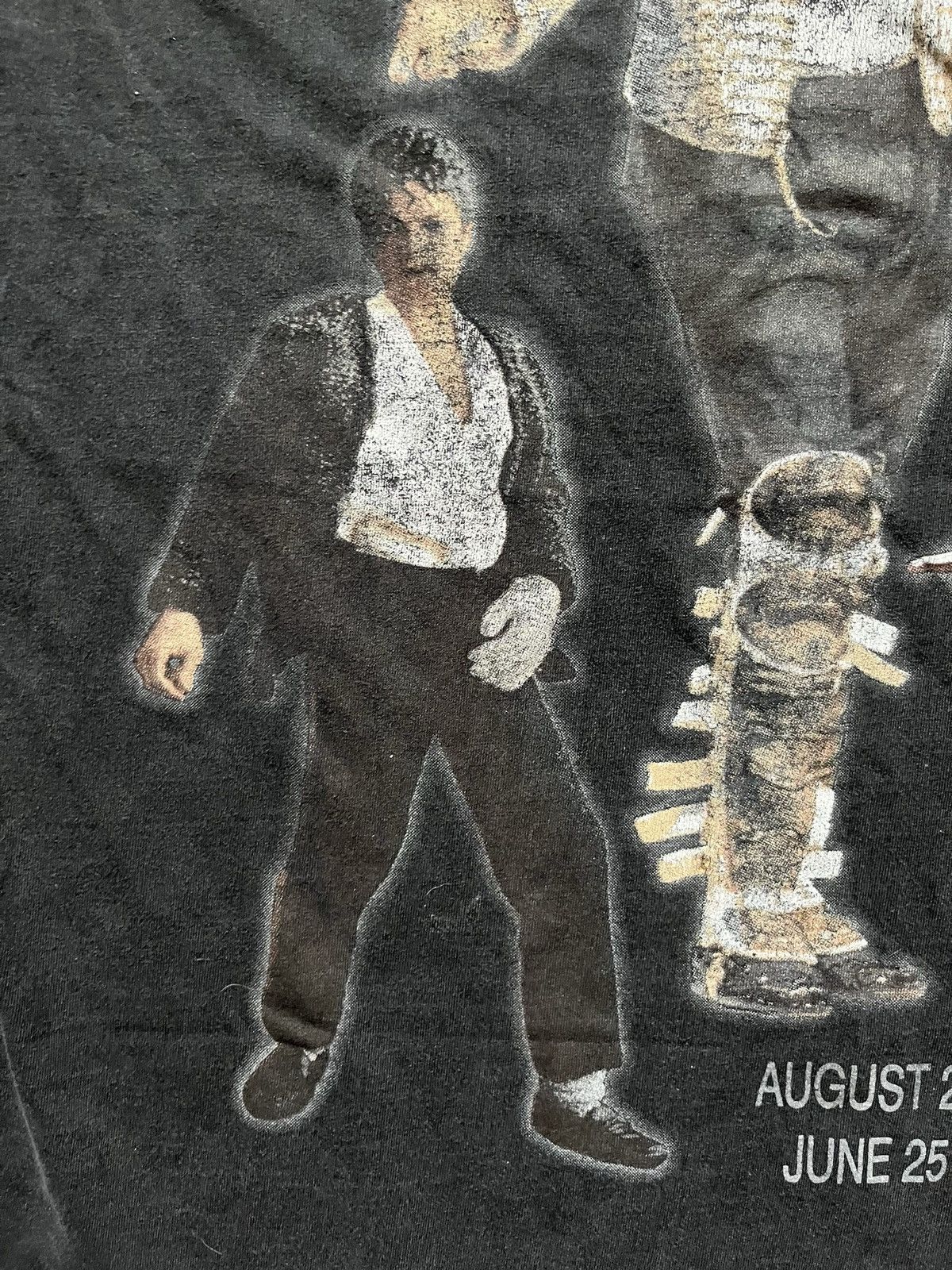 Vintage 2009 Michael Jackson Tribute Shirt Size US XXL / EU 58 / 5 - 5 Thumbnail