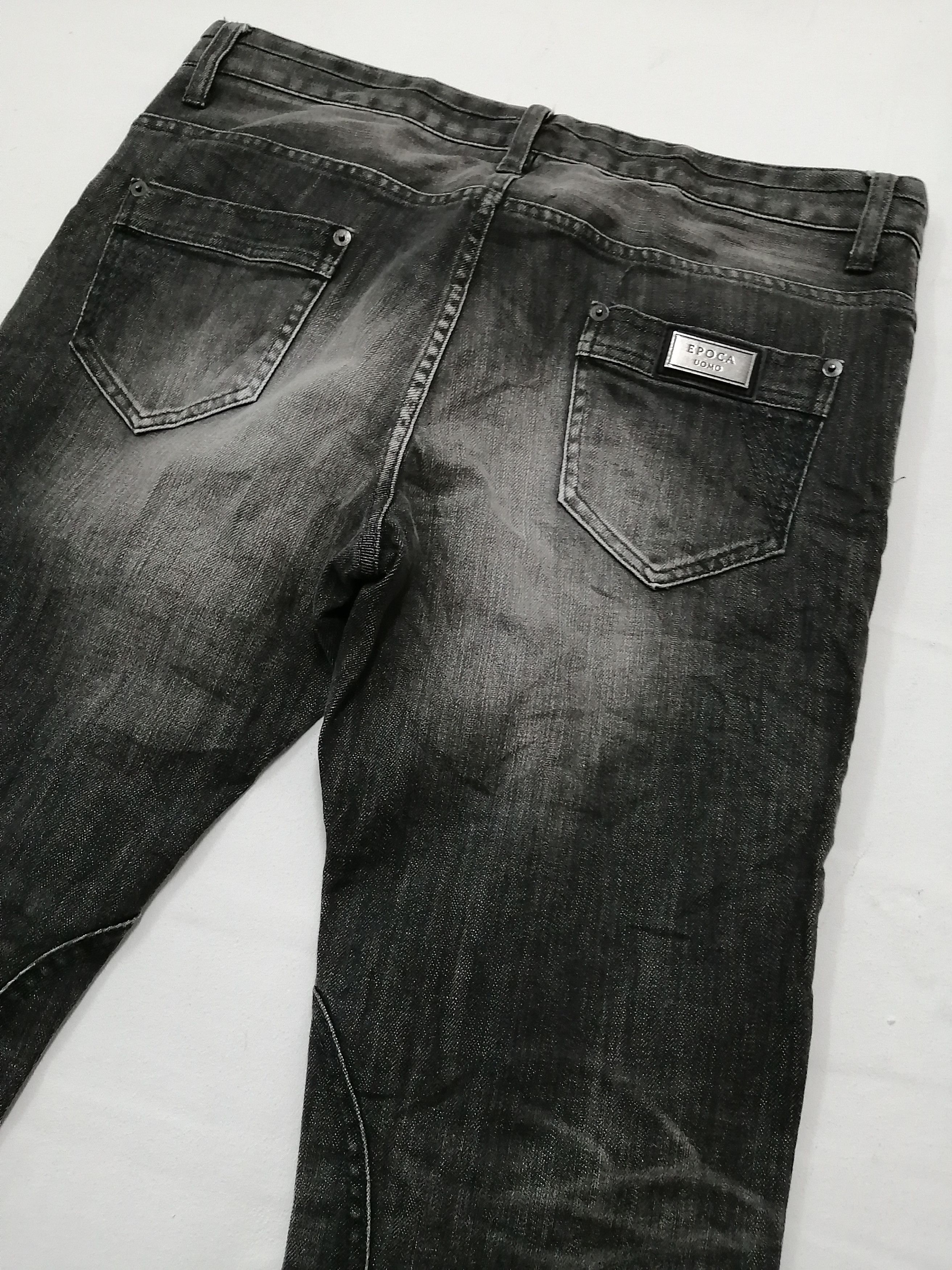 Japanese Brand EPOCA UOMO Rider Jeans Size US 35 - 5 Thumbnail