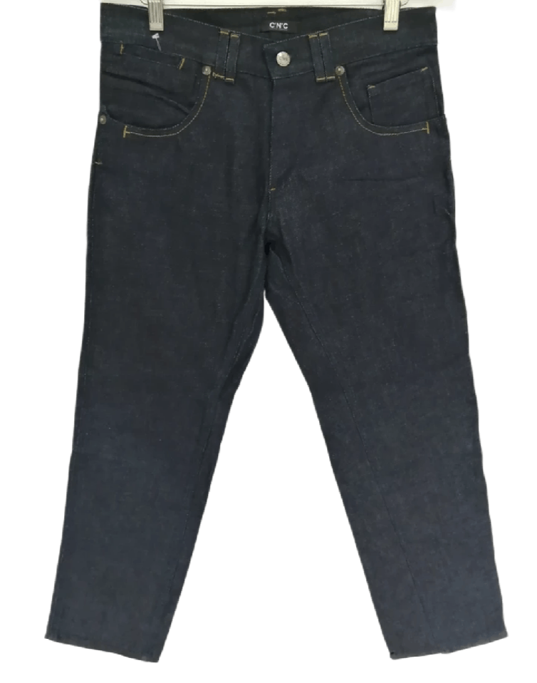image of Indigo Denim Jeans By Costume National in Indigo Blue, Men's (Size 30)