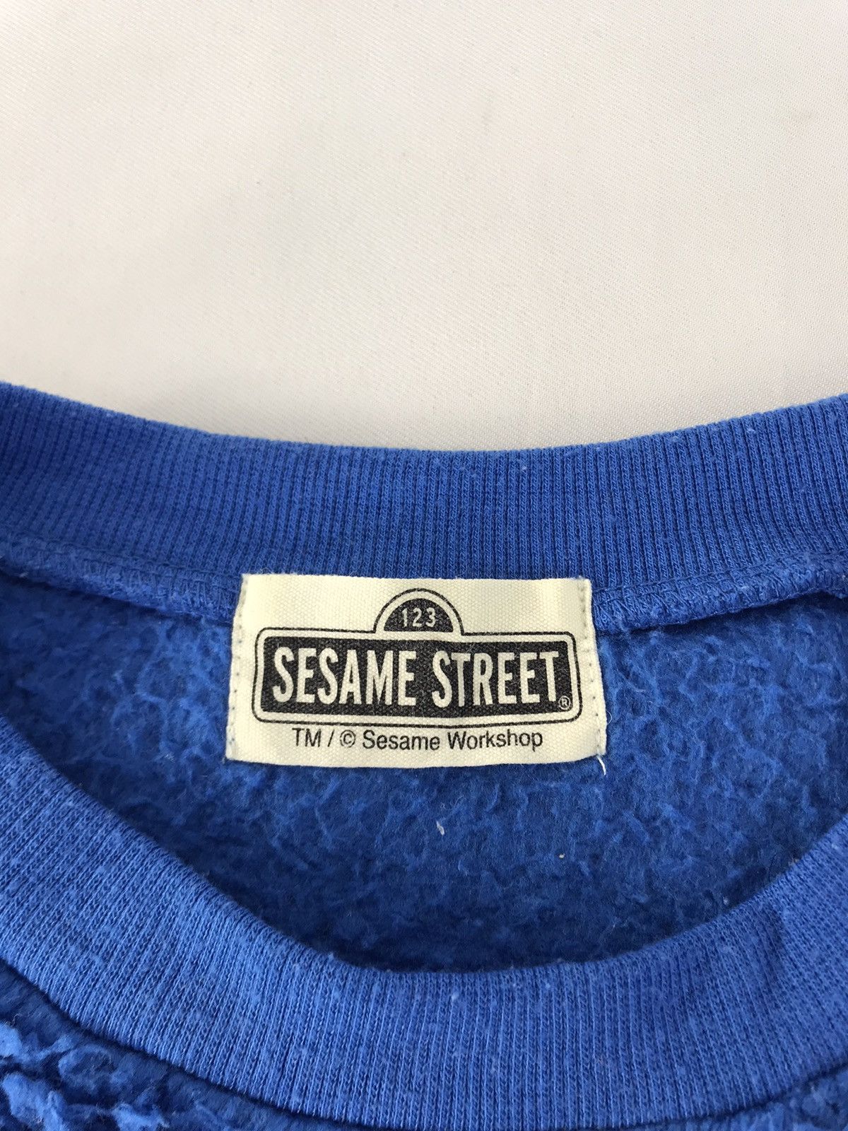 Sesame Street Fluffy Fleece Big Logo Pull Over Style