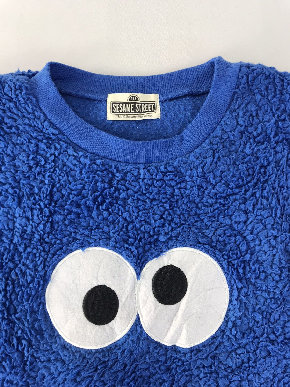 Sesame Street Fluffy Fleece Big Logo Pull Over Style