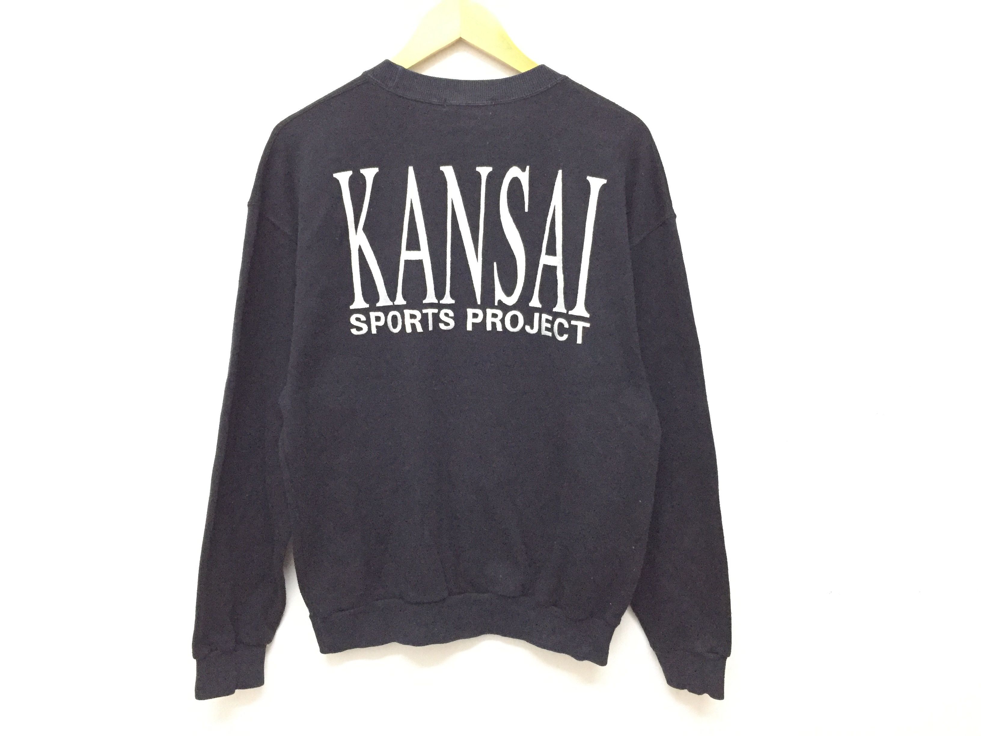 Kansai Yamamoto 90's Kansai Sport project Embroidered logo sweatshirt Size US M / EU 48-50 / 2 - 3 Thumbnail