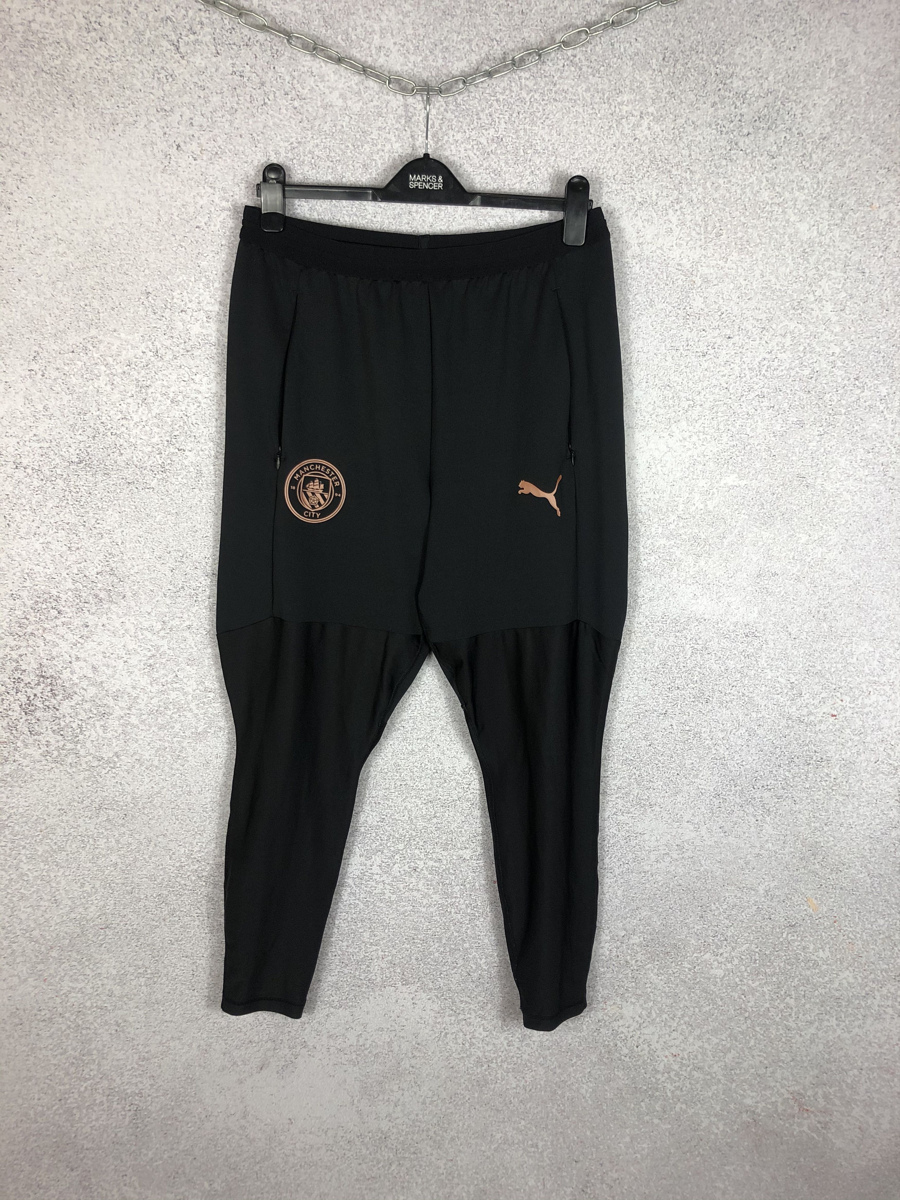 Puma FC Manchester City Puma Training Drill Pants Size US 32 / EU 48 - 1 Thumbnail