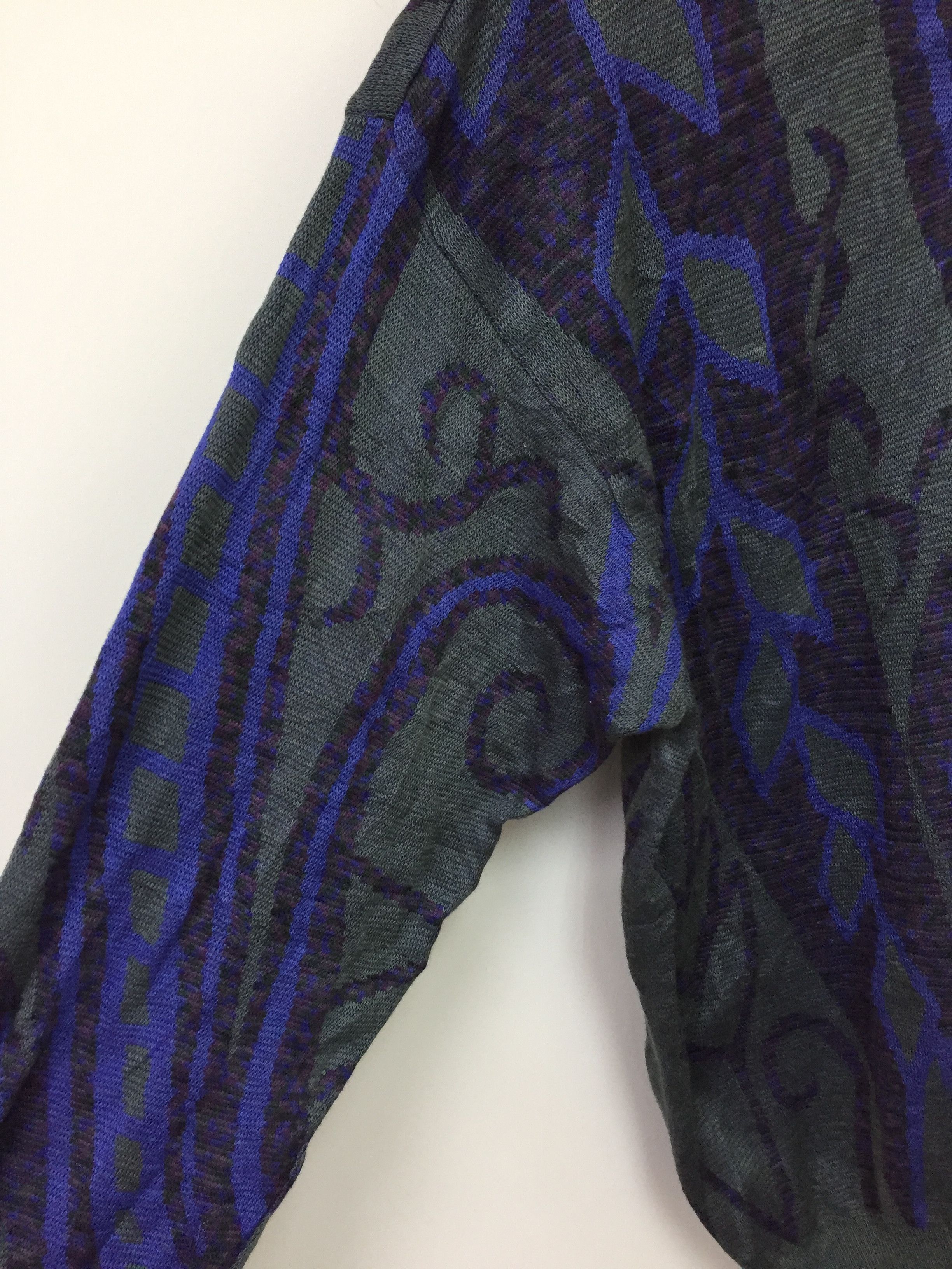 Balmain × Pierre Balmain 90's BALMAIN Googi Abstract Knit Size US L / EU 52-54 / 3 - 5 Thumbnail