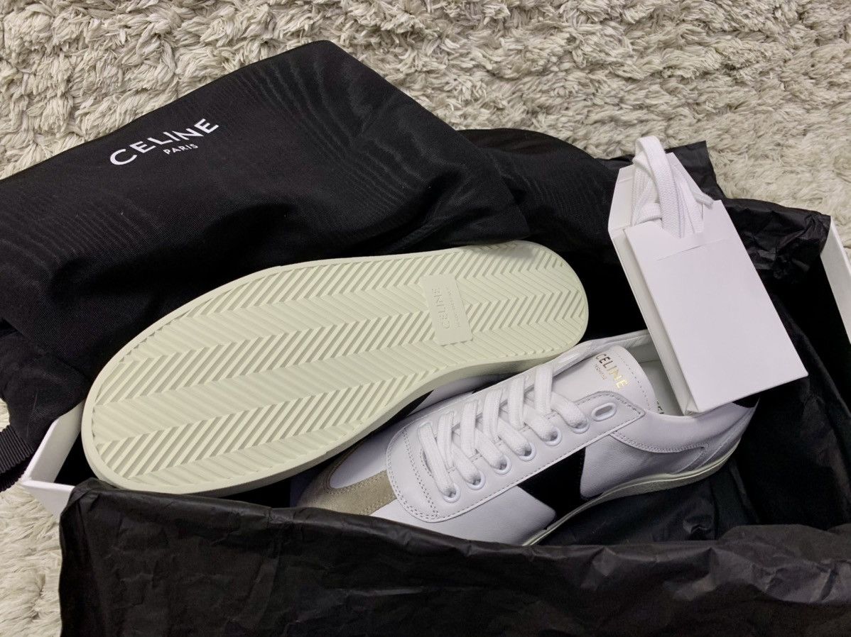 Celine × Hedi Slimane FW20 Triomphe “VOTC B01” Sneakers Sz40 Size US 7 / EU 40 - 7 Thumbnail
