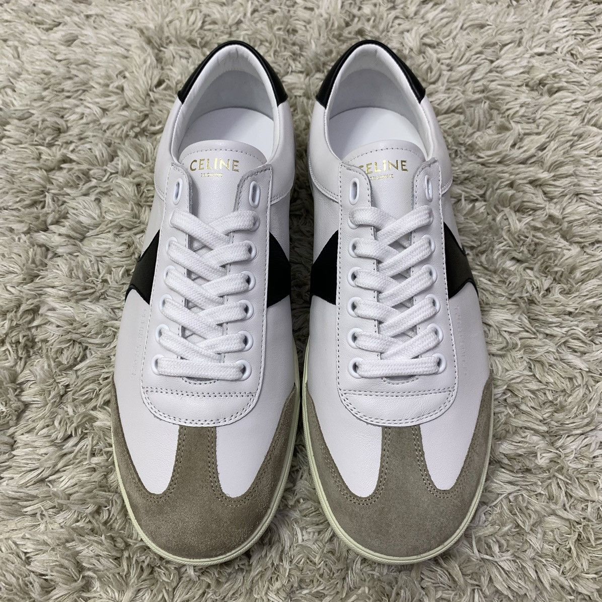 Celine × Hedi Slimane FW20 Triomphe “VOTC B01” Sneakers Sz40 Size US 7 / EU 40 - 3 Thumbnail