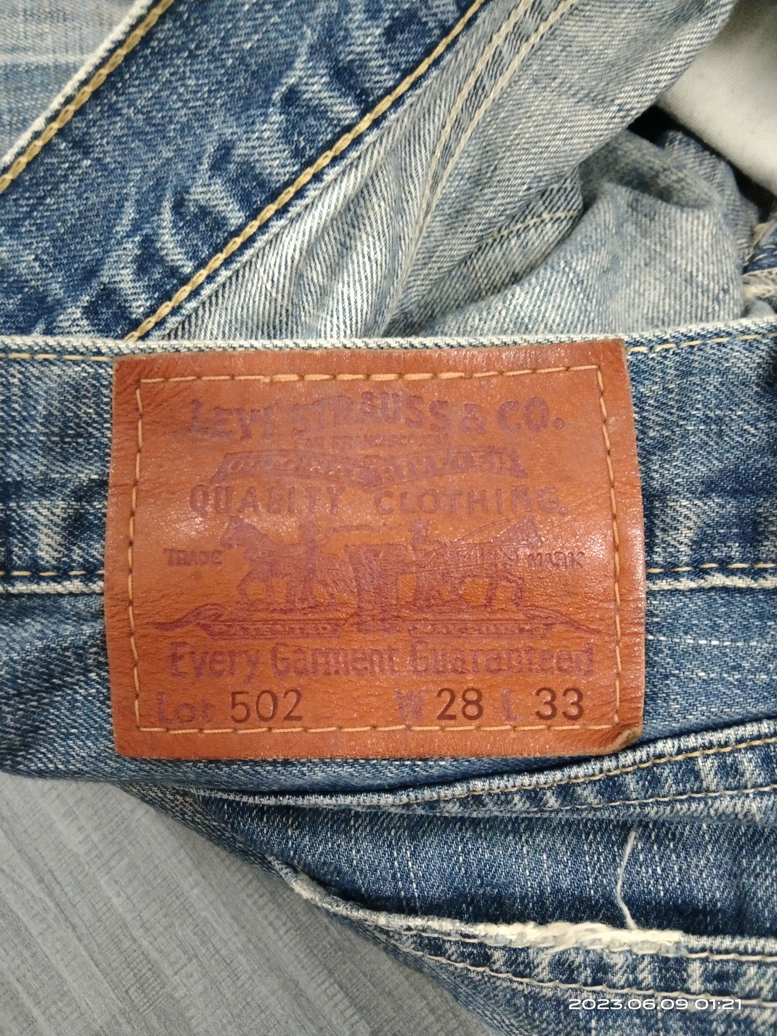Levi's SiCK LEVIS LOT 502 DENIM PANTS Size US 28 / EU 44 - 8 Thumbnail