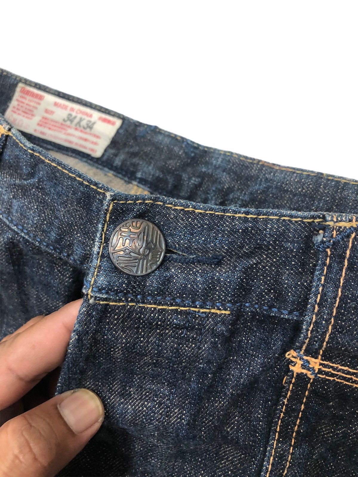 Evisu Evisu Yamane Selvedge Multi Pocket Denim Jeans Trouser Pants Size US 32 / EU 48 - 9 Thumbnail