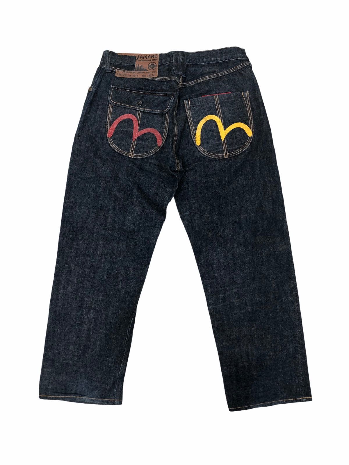 Evisu Evisu Yamane Selvedge Multi Pocket Denim Jeans Trouser Pants Size US 32 / EU 48 - 1 Thumbnail