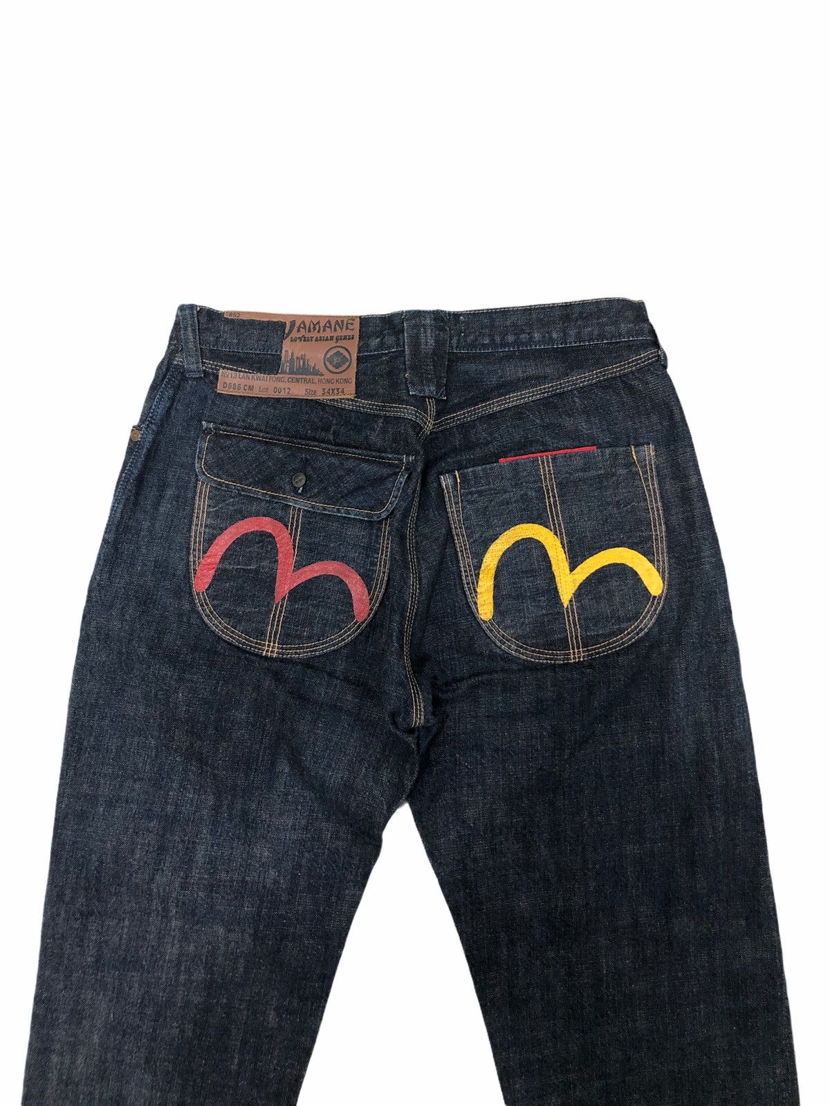 Evisu Evisu Yamane Selvedge Multi Pocket Denim Jeans Trouser Pants Size US 32 / EU 48 - 4 Thumbnail