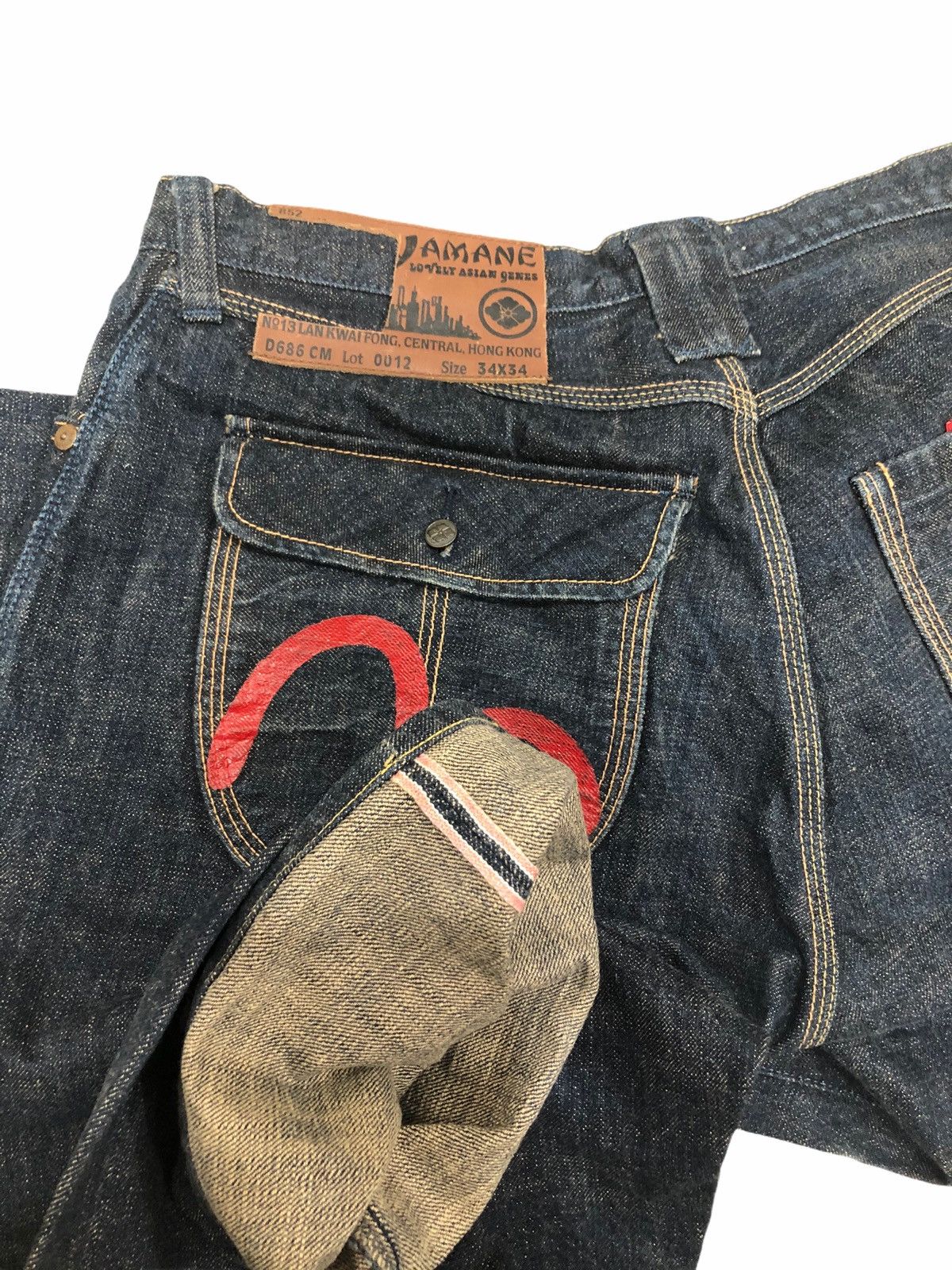 Evisu Evisu Yamane Selvedge Multi Pocket Denim Jeans Trouser Pants Size US 32 / EU 48 - 3 Thumbnail