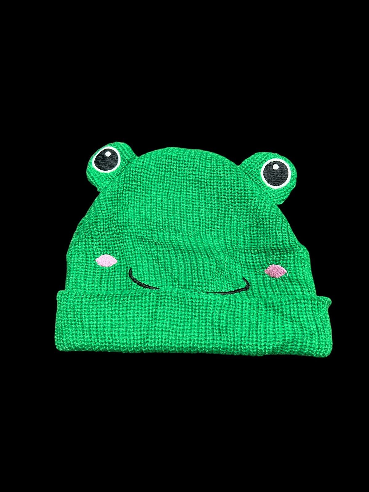 Japanese Brand EAGLE HORN GREEN BEANIE CDG STYLE Size ONE SIZE - 4 Thumbnail