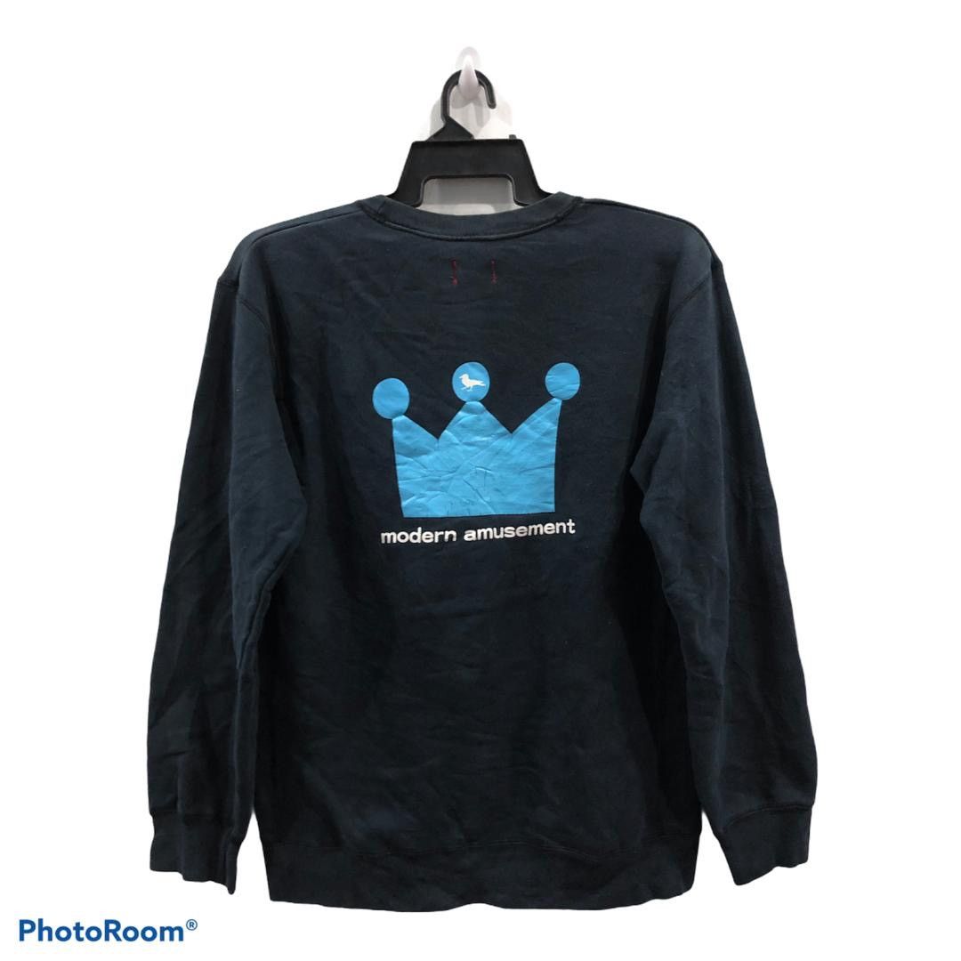 Japanese Brand × Modern Amusement × Vintage Vintage Modern Amusement Sweatshirts Size M Size US M / EU 48-50 / 2 - 2 Thumbnail