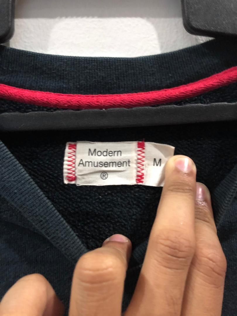 Japanese Brand × Modern Amusement × Vintage Vintage Modern Amusement Sweatshirts Size M Size US M / EU 48-50 / 2 - 7 Thumbnail