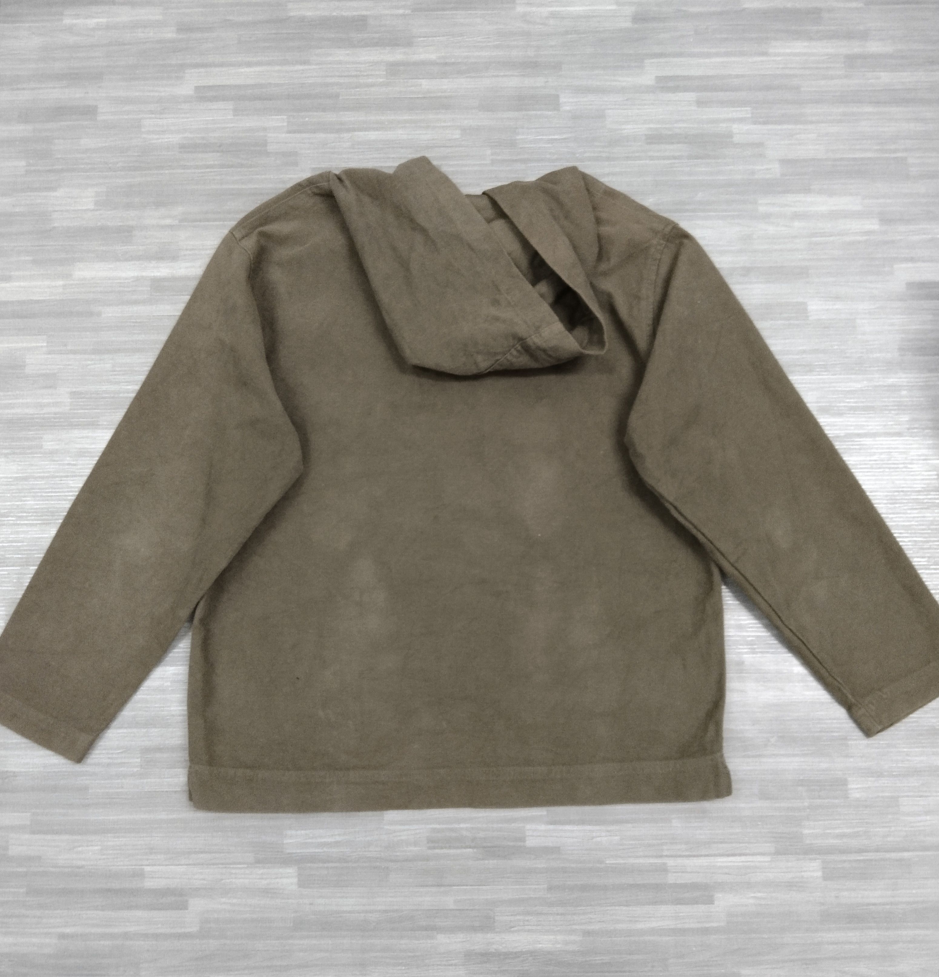 Vintage Vintage ARMEN France Workwear Cotton Canvas Smock Jacket Size US M / EU 48-50 / 2 - 3 Thumbnail