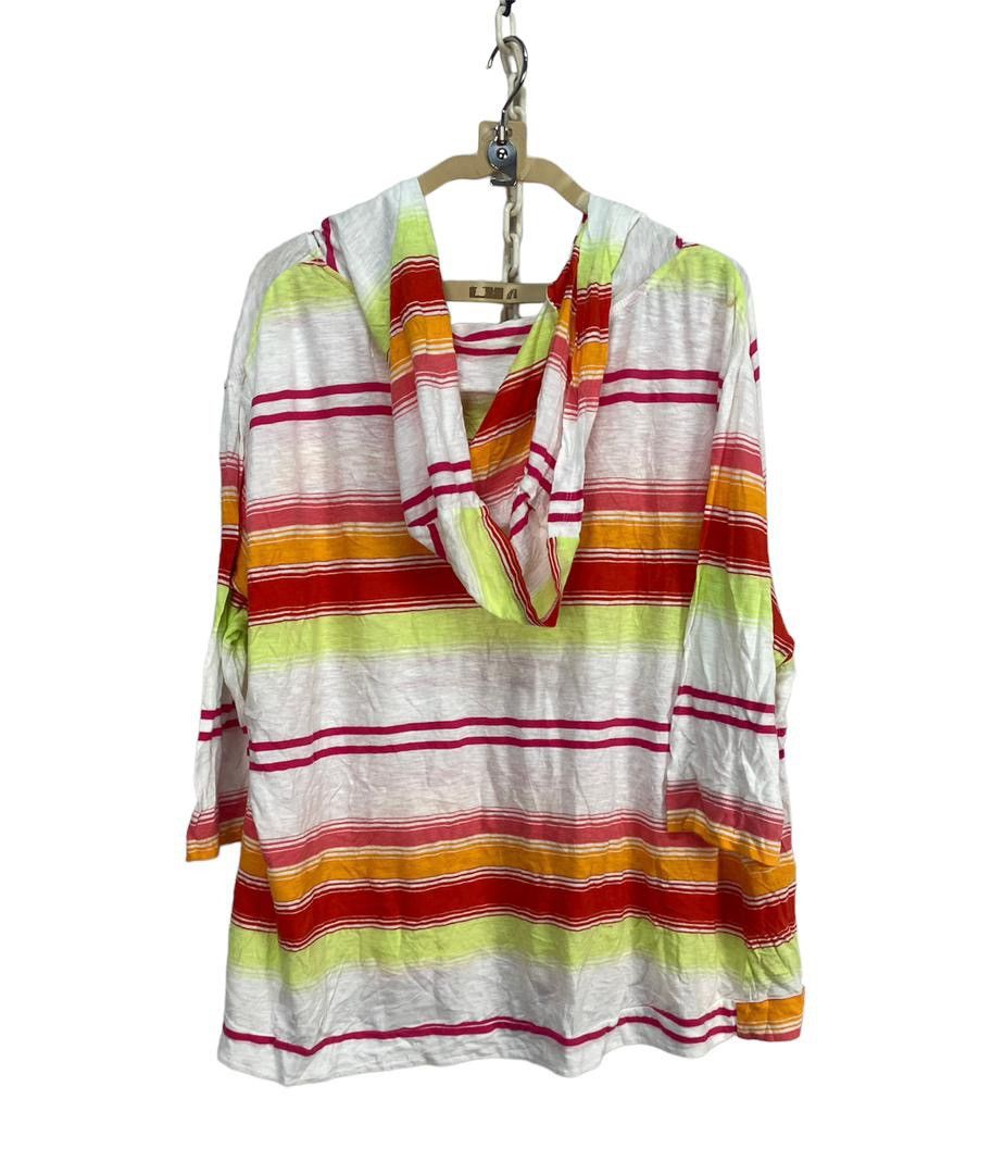 Calvin Klein Unisex multicolor hoodie beggie shirt by Calvin Klein Size US M / EU 48-50 / 2 - 2 Thumbnail